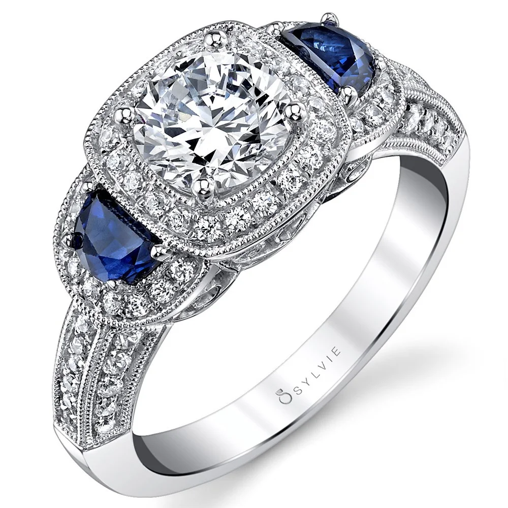 chevron wedding bands at Providence Diamond