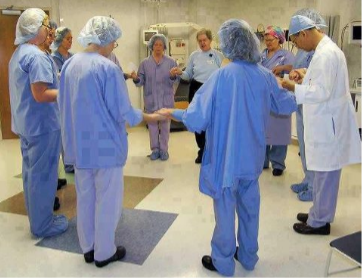 Healing Circle at a hospital