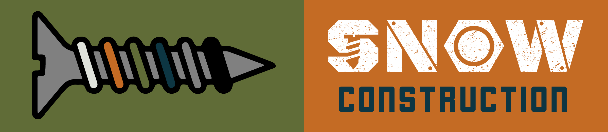 Color Palette Snow Construction