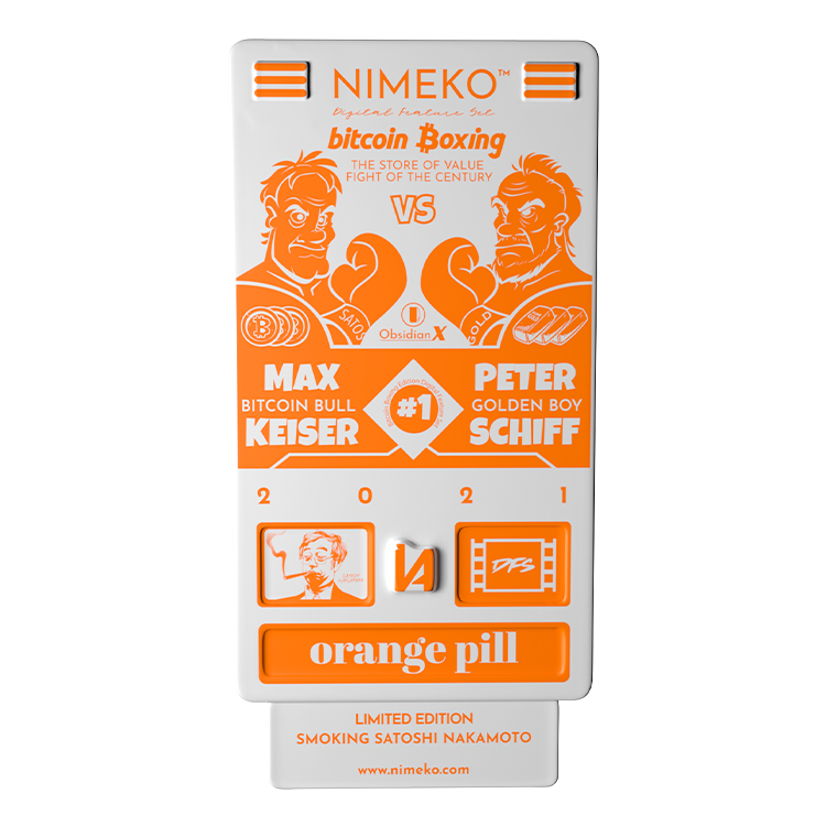 Bitcoin Boxing Series Orange Pill Edition (2021)