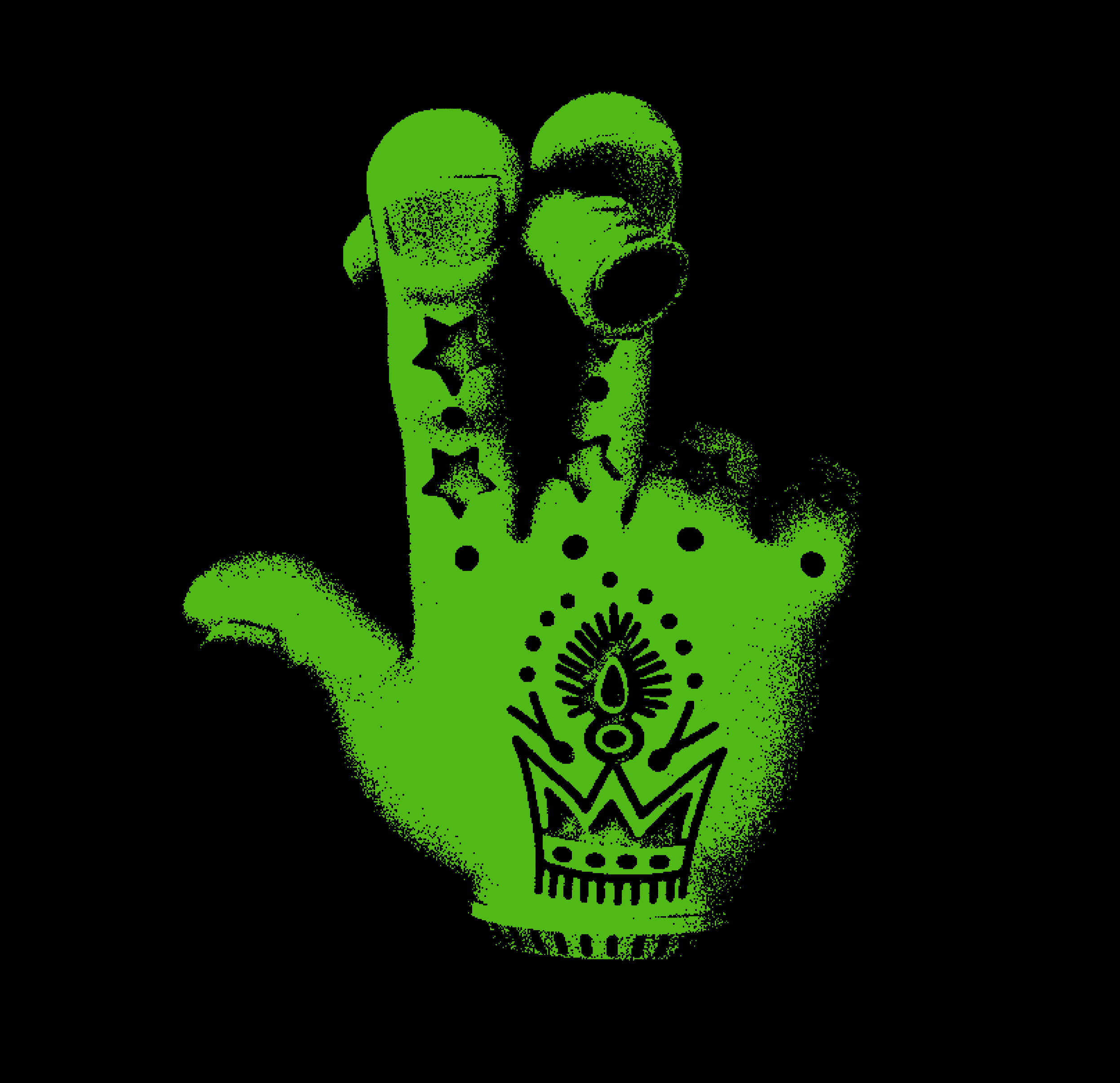 Smoking Mitts (Green, 639 Hz) | Nocturnal Preacher | 2022