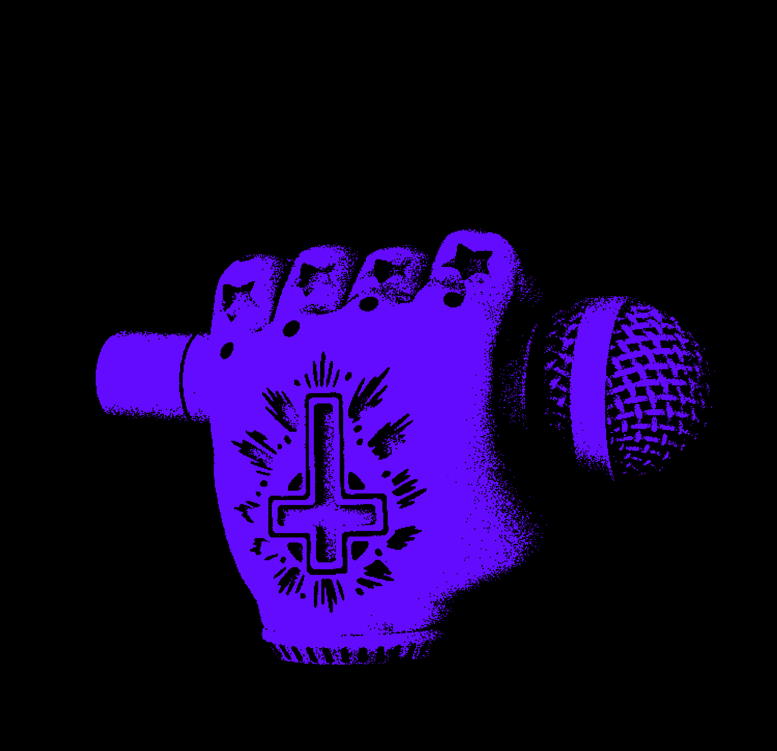 Cymatic Mitts (Indigo, 852 Hz) | Nocturnal Preacher | 2022