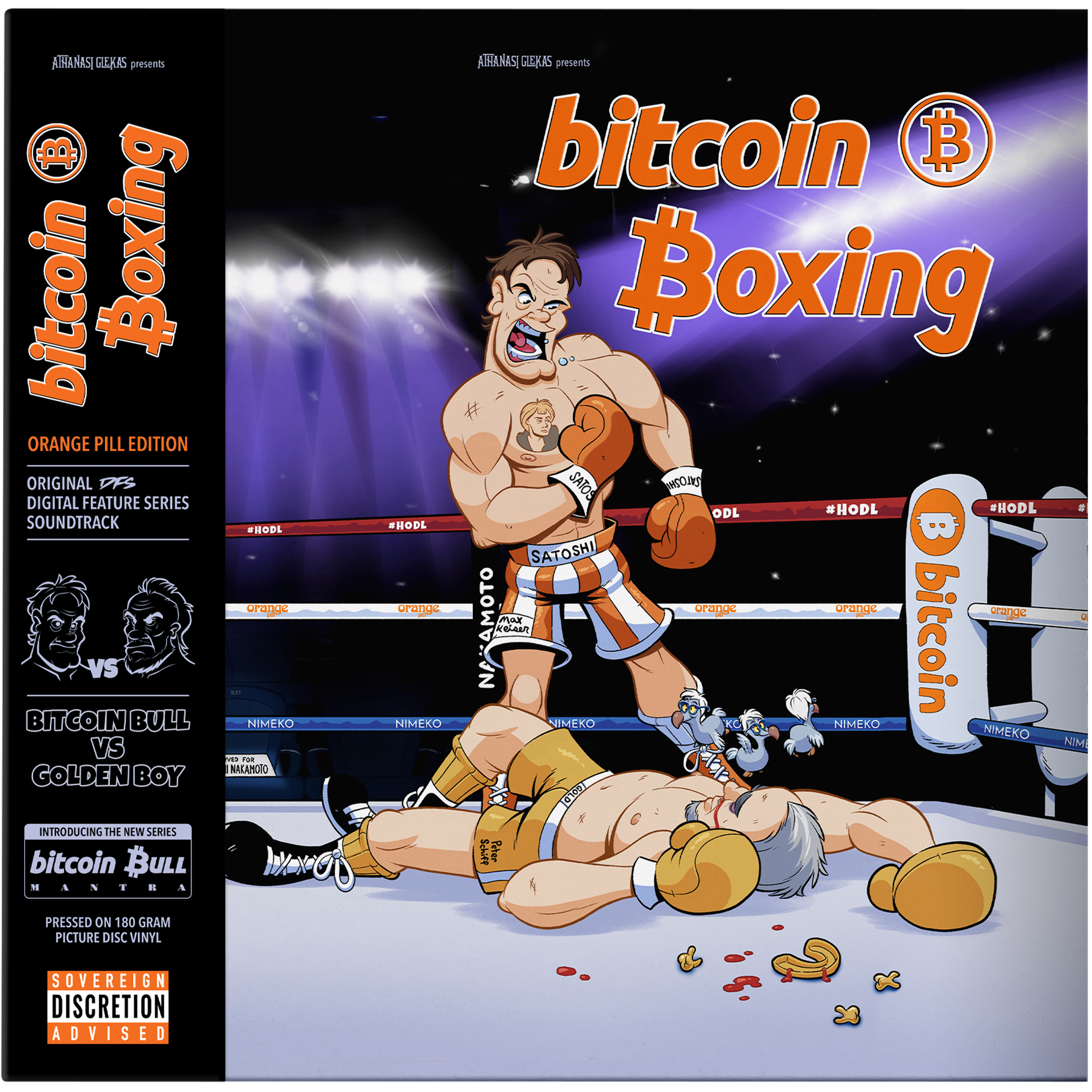 Bitcoin Boxing Vinyl Soundtrack | Orange Pill Edition 2022