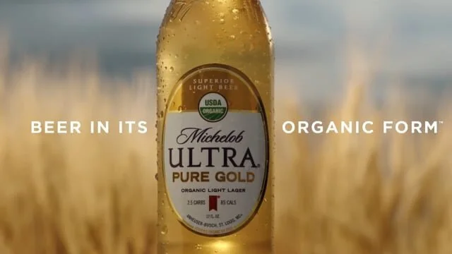 Michelob Ultra Pure Gold - "Growing Organic" (Copy)