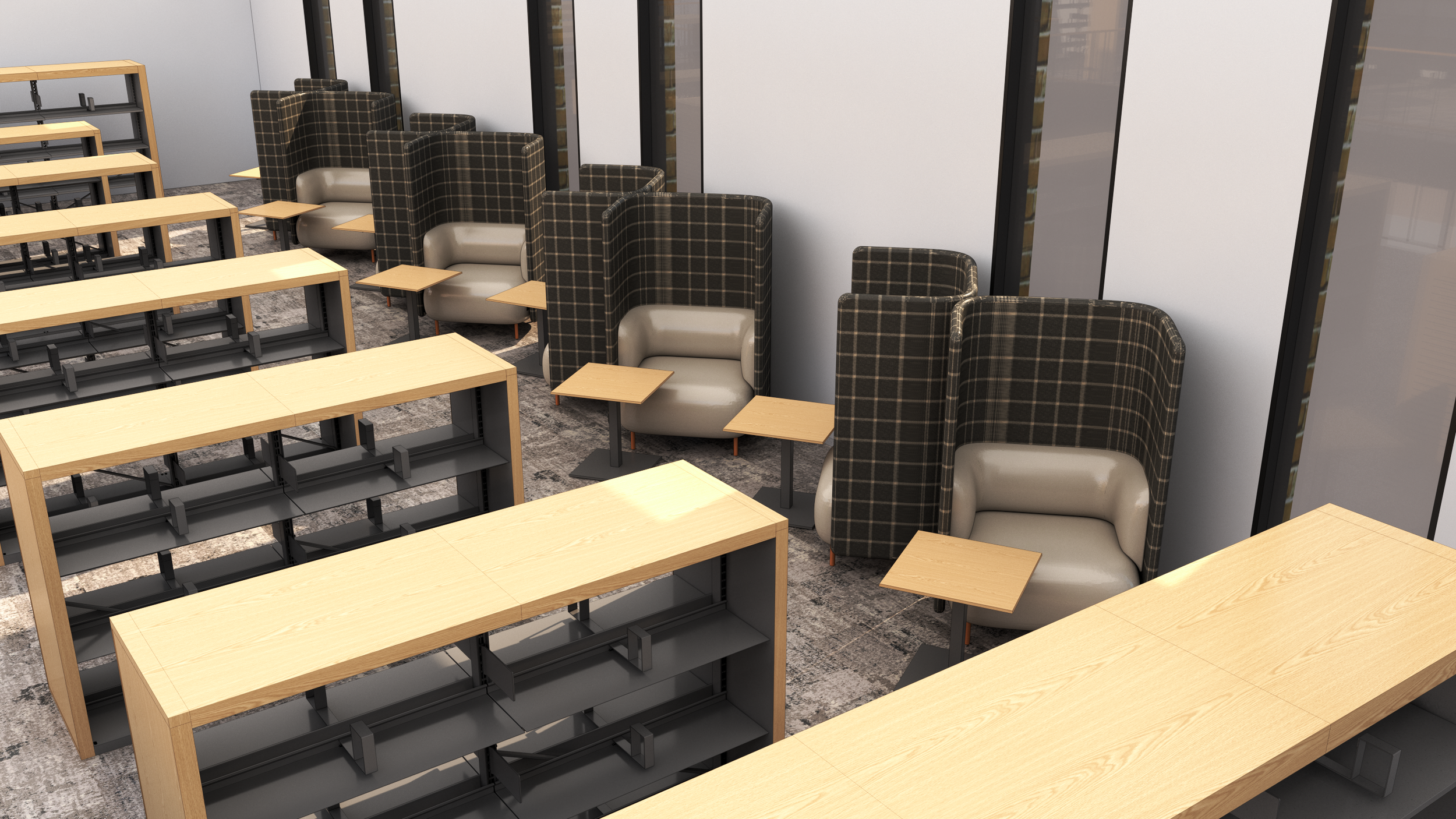 St Marks Plaid High Back Study by window rendering.png