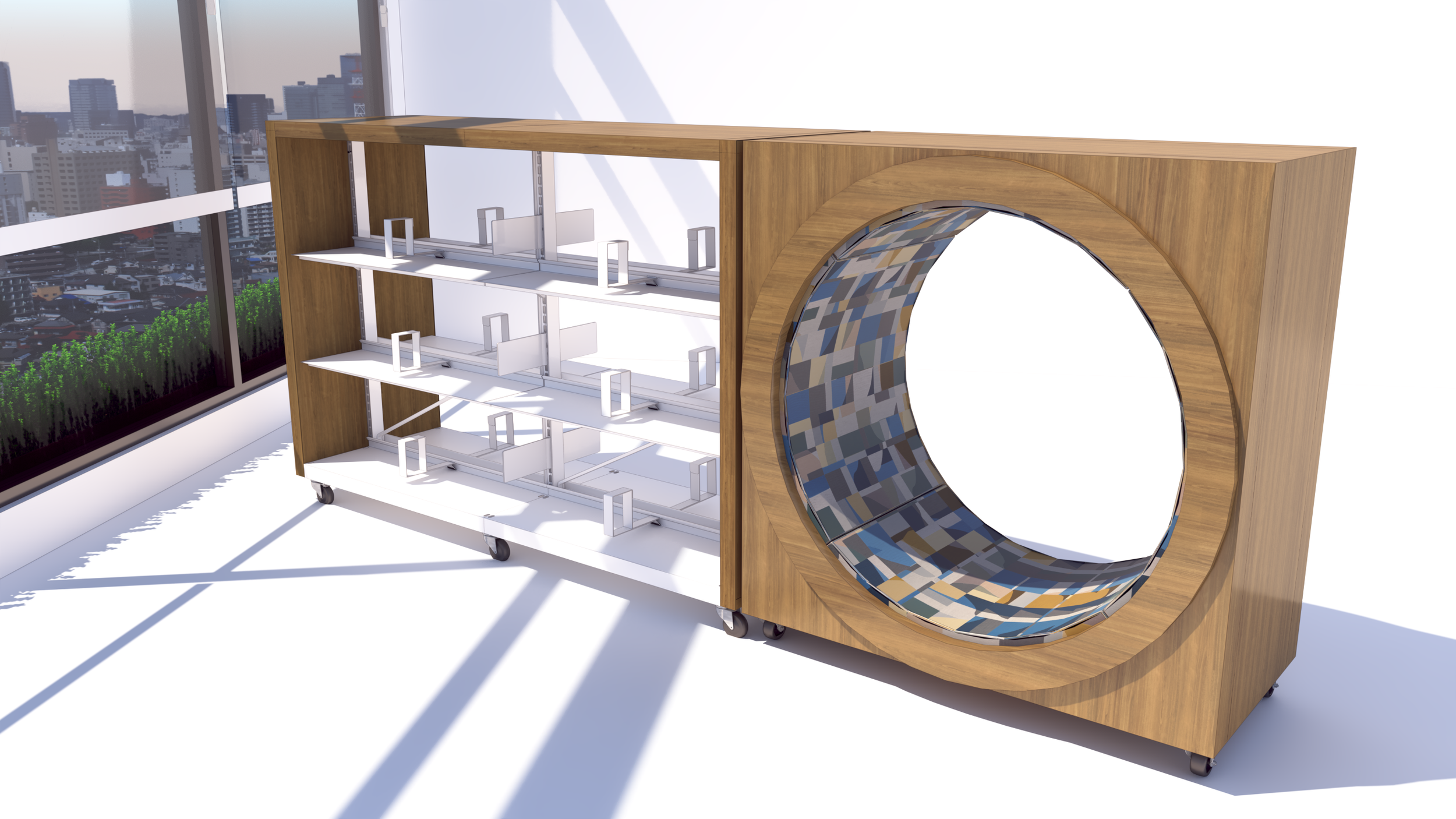 Childrens Shelving with Niche.png