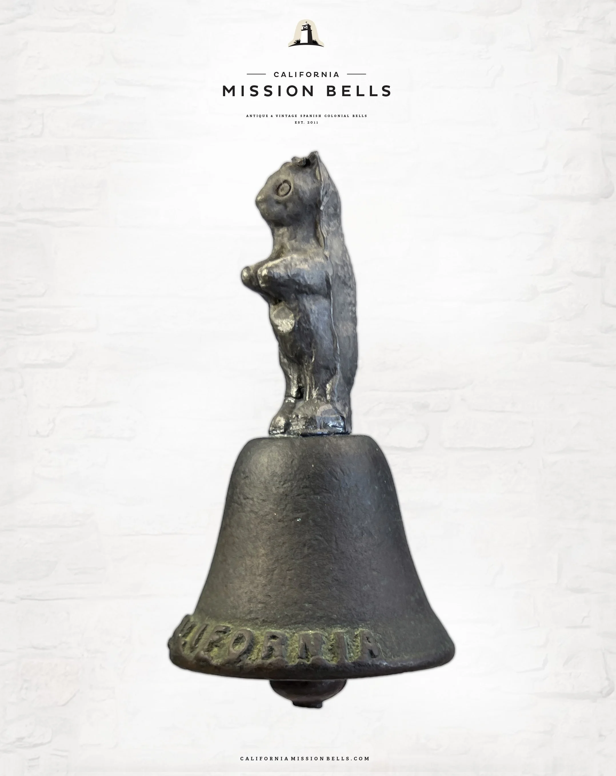 Antique California Republic Grizzly Bear Bell 1b.jpg