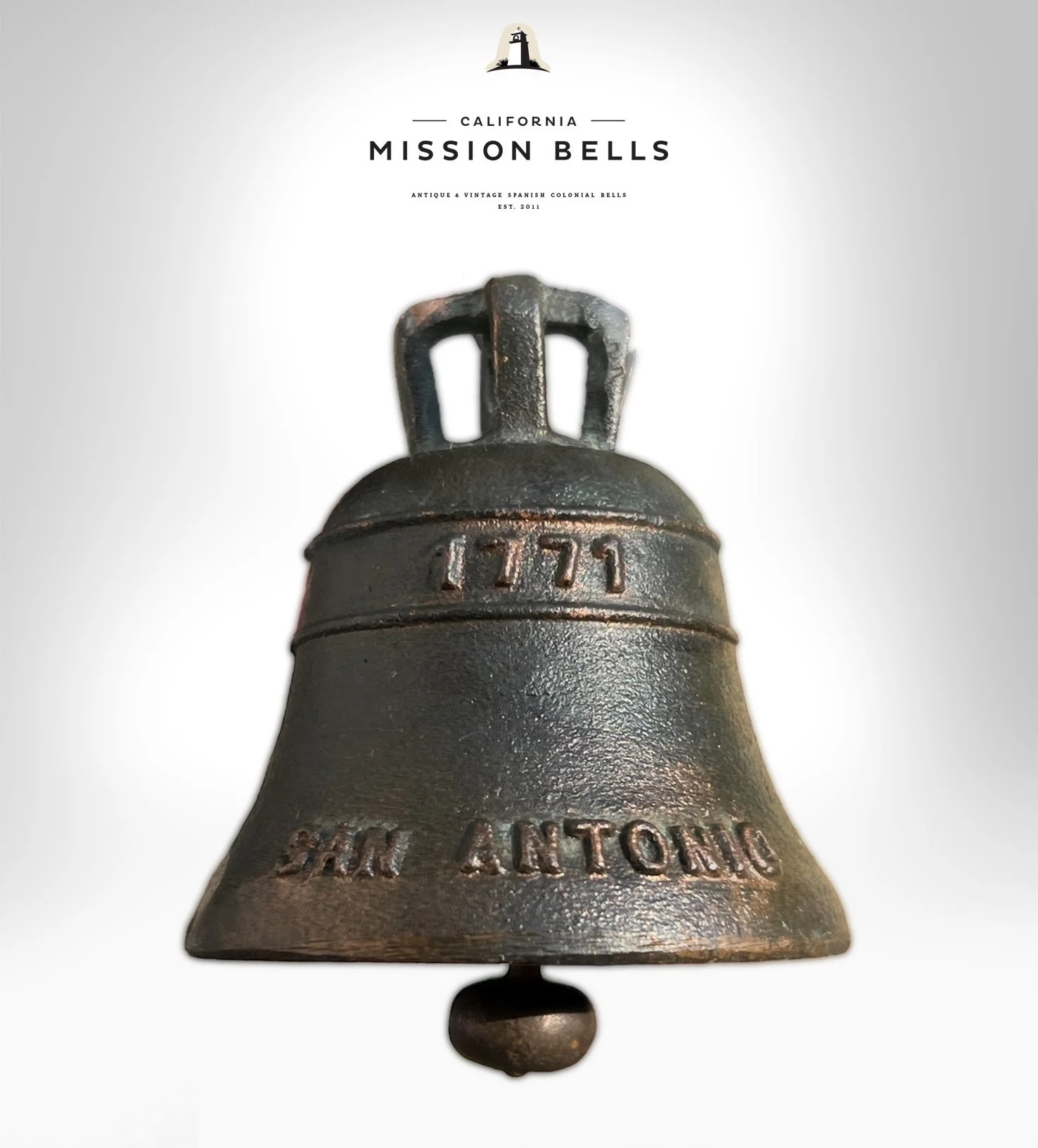 Antique Mission Bell, San Antonio de Padua, Forbes