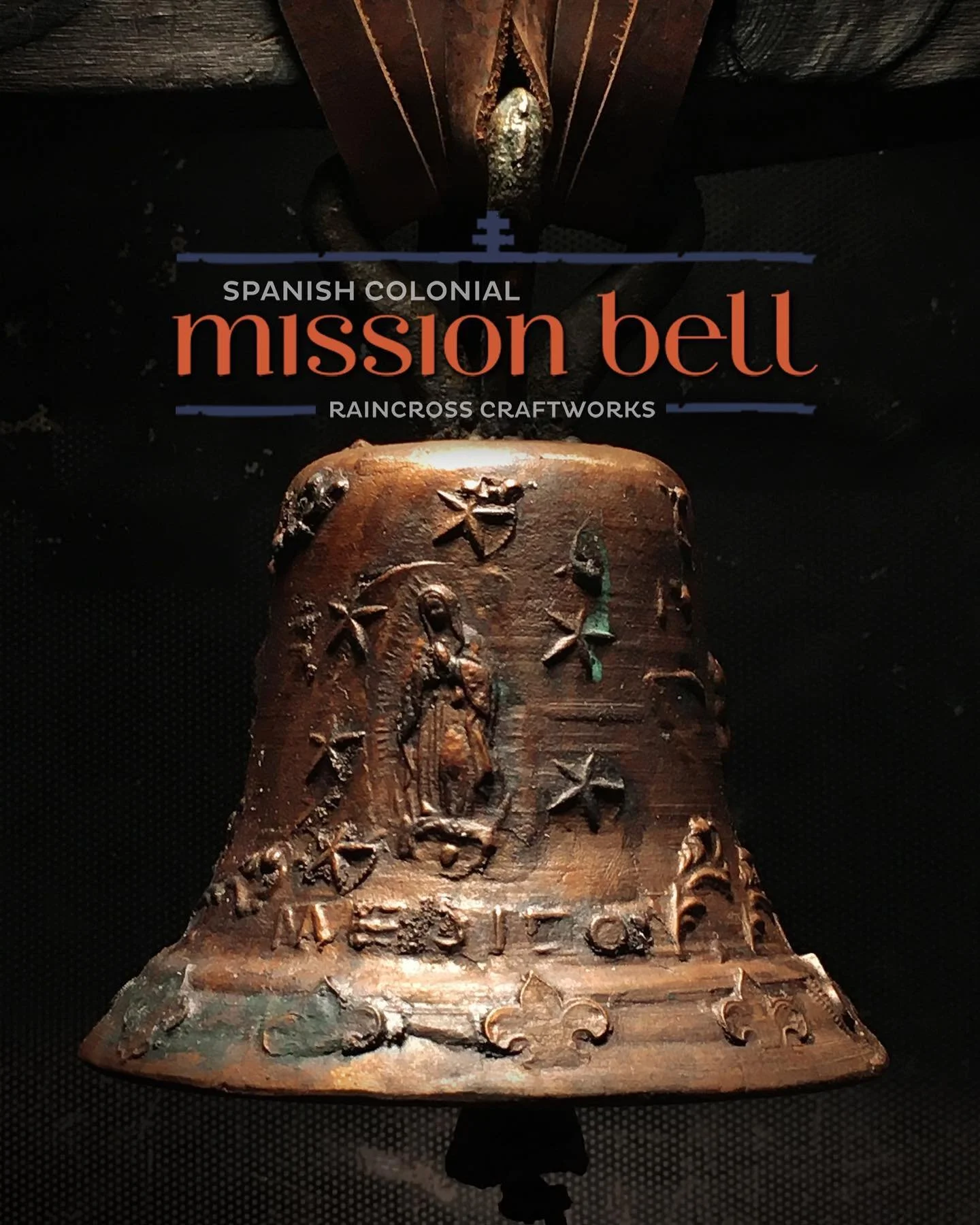 Vintage bell handcrafted of bronze.
*
*
*
#missionbell #missionbells #spanishcolonial #spanishcolonialstyle #spanishcolonialdecor #antiquebell #vintagebell #bronzebell #churchbells #churchbell  #souvenirbell #californiamission #architectura