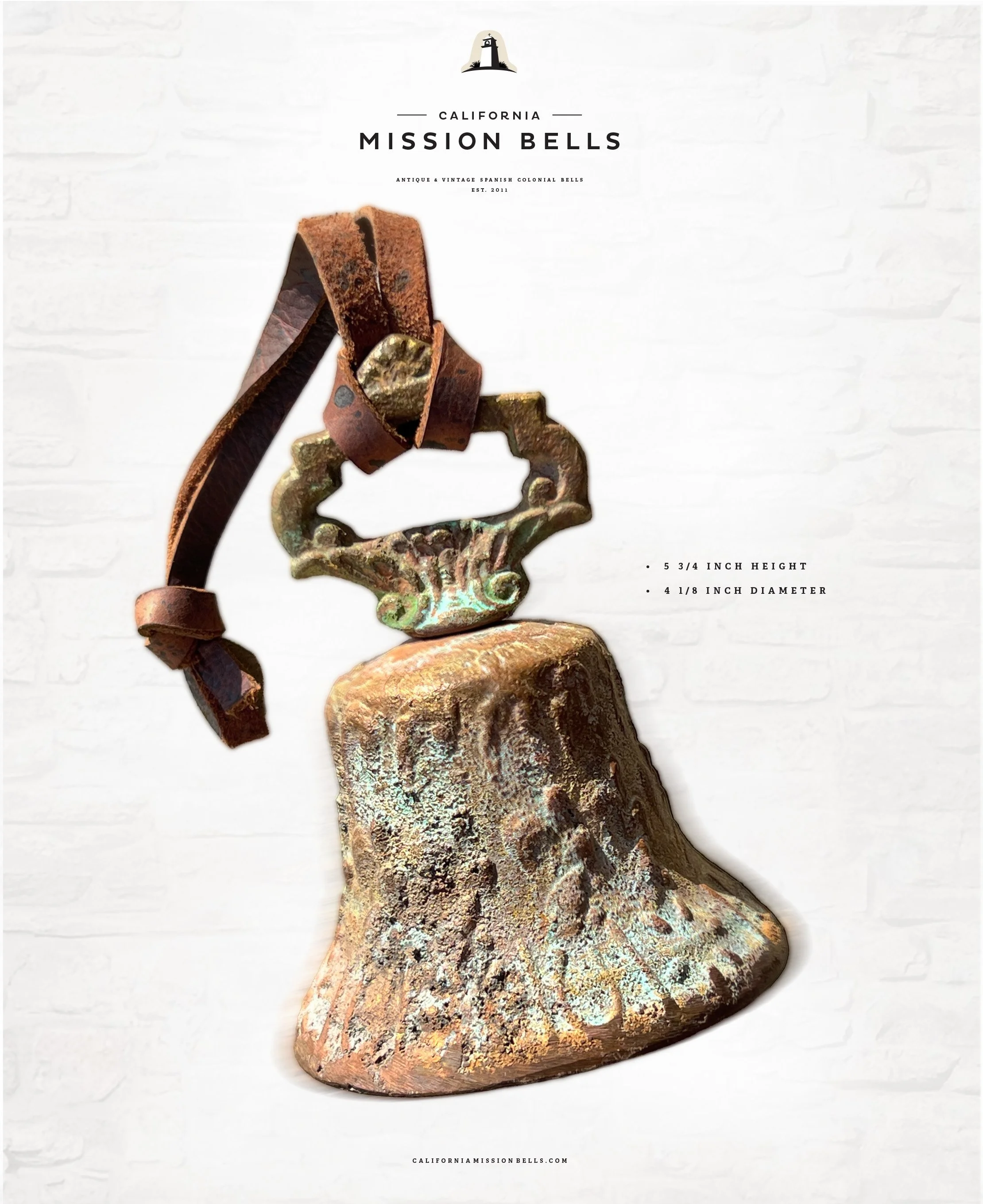 El Camino Real mission bells for sale. Used mission bells for sale.