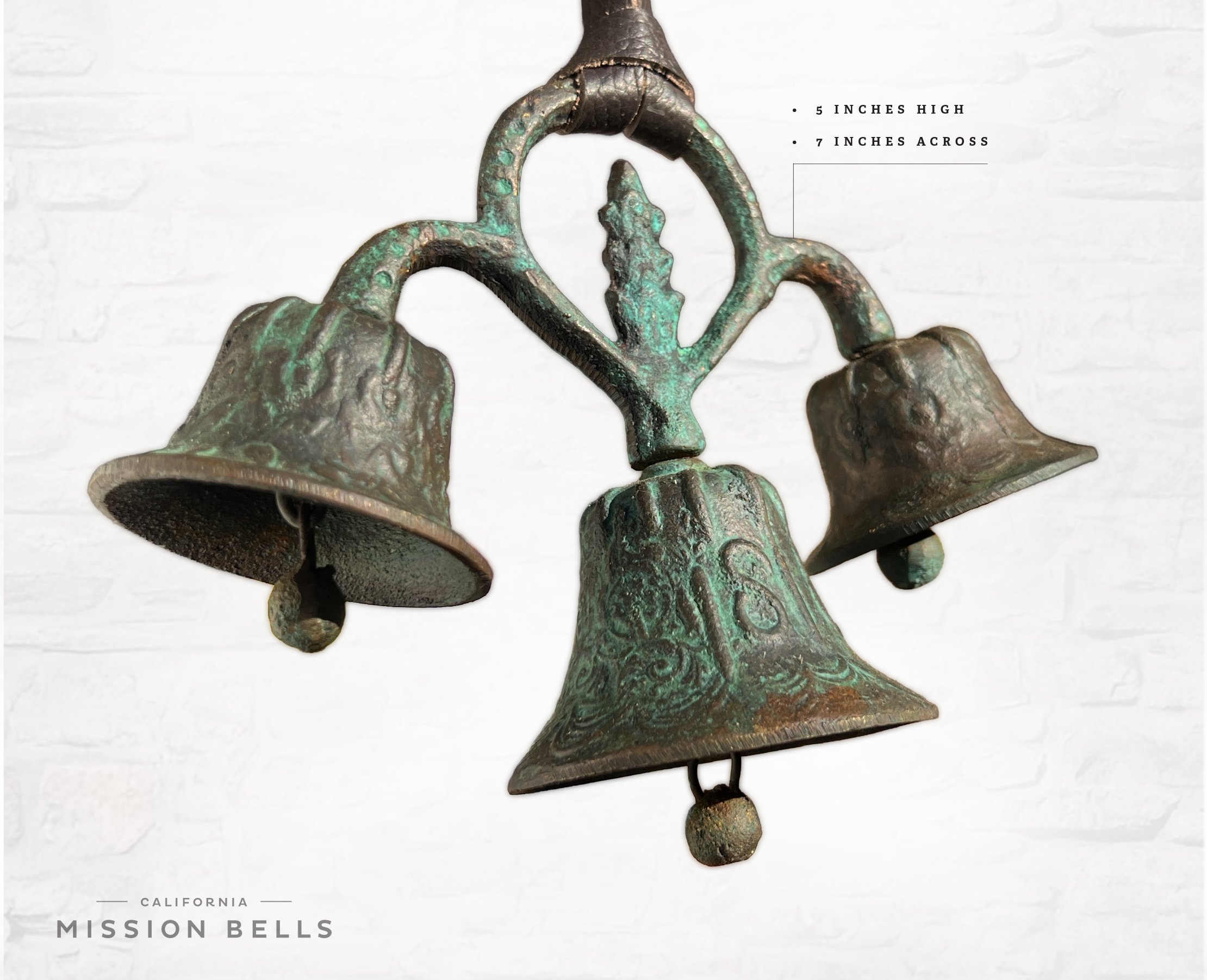 El Camino Real mission bells for sale. Used mission bells for sale.