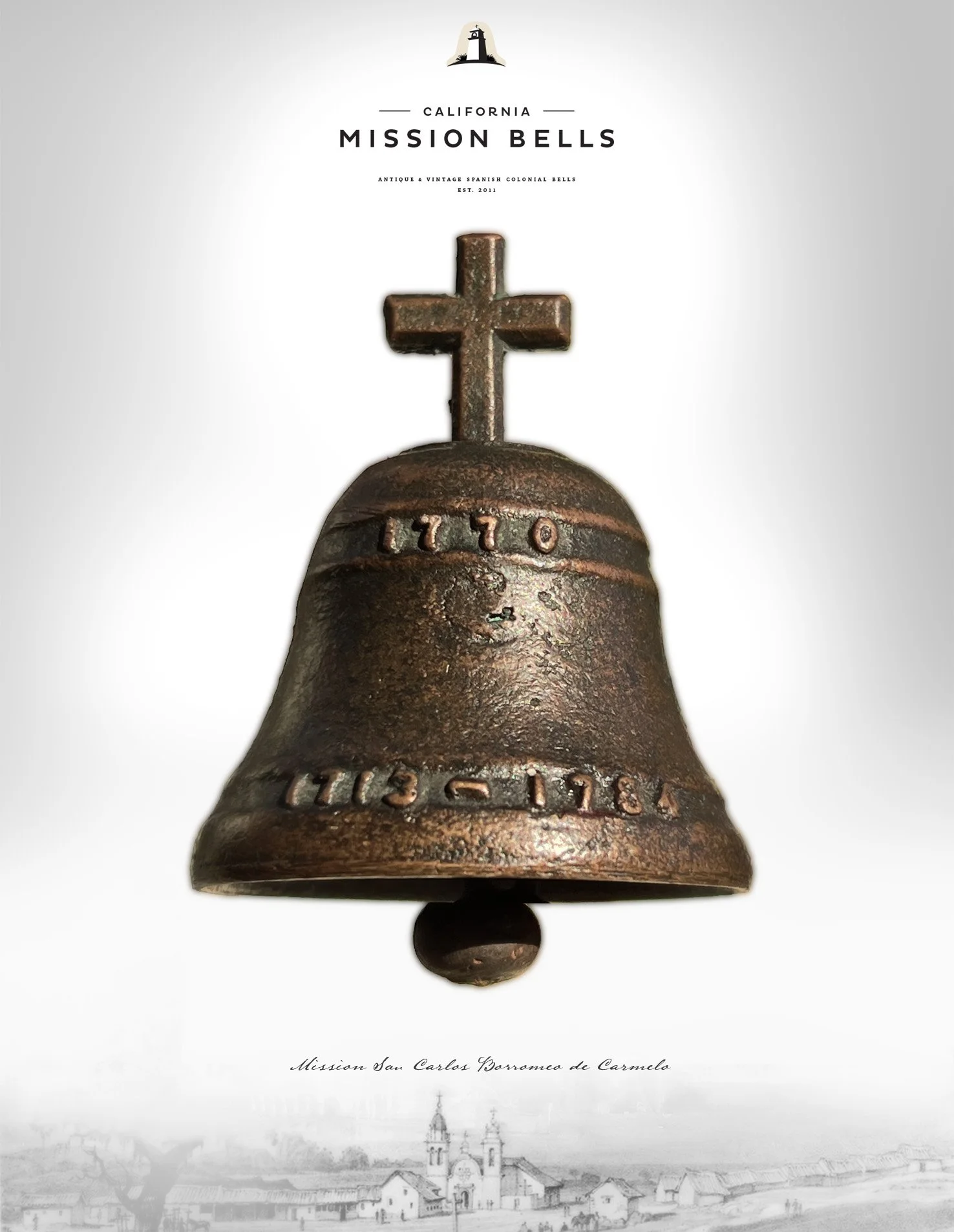 Mission Bell Replicas, Old Bells for Sale
