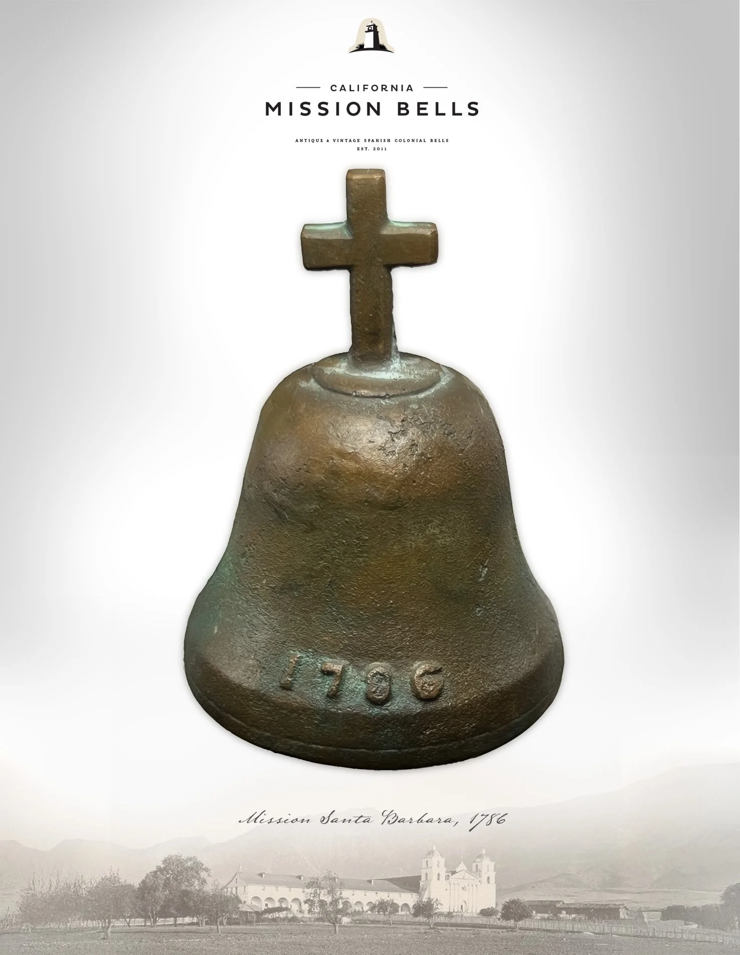 Mission Bell Replicas, Old Bells for Sale