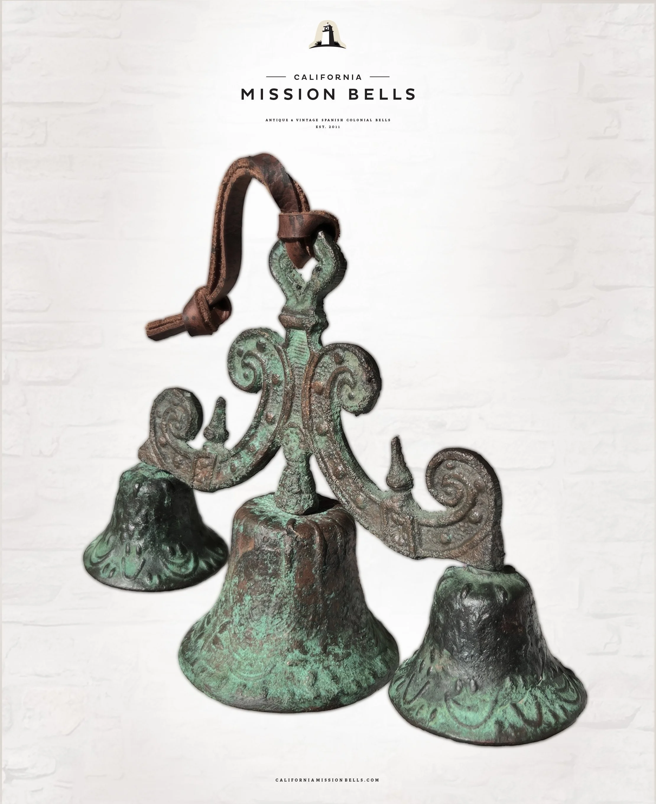 El Camino Real mission bells for sale. Used mission bells for sale. 