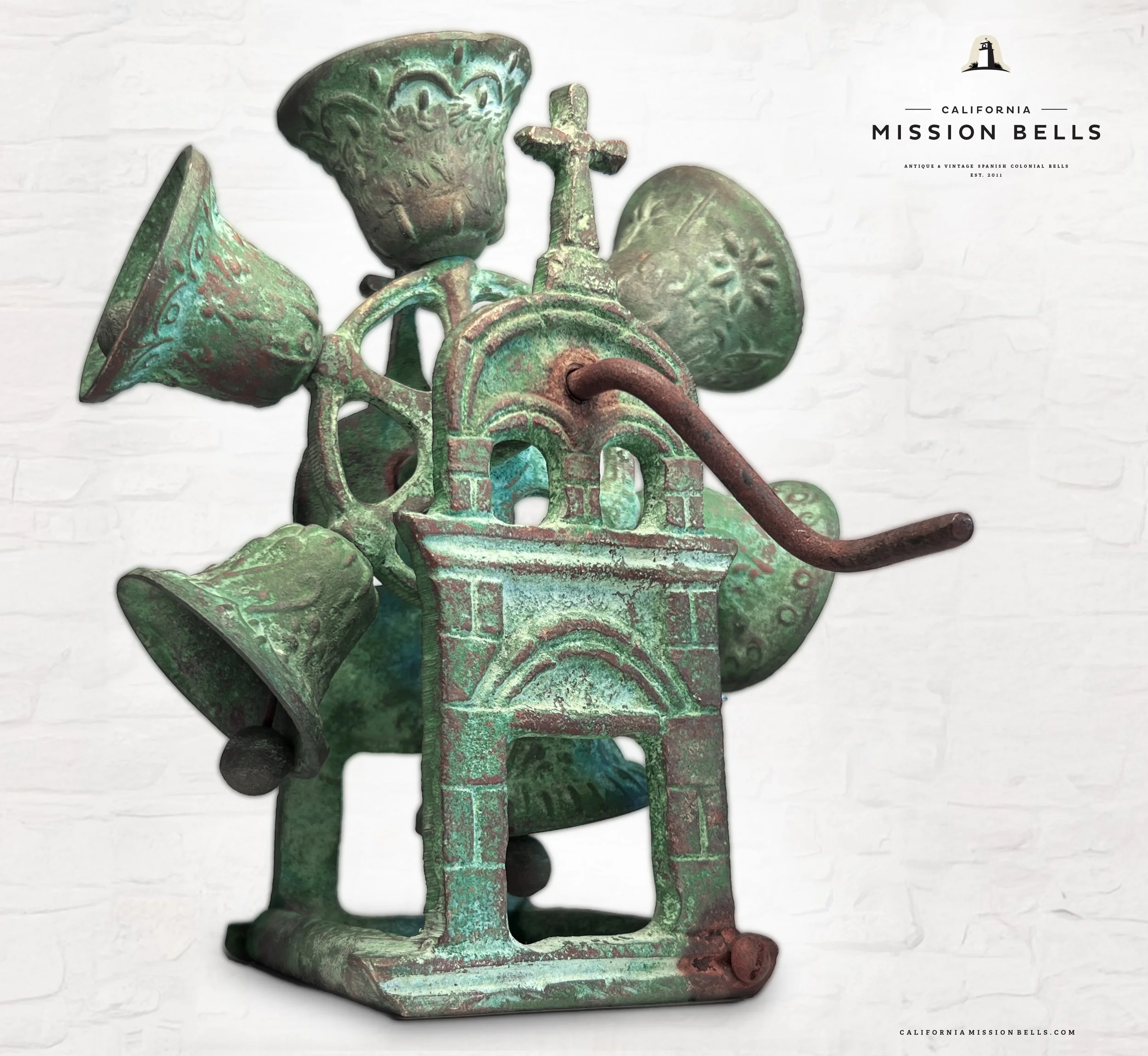 El Camino Real mission bells for sale. Used mission bells for sale.