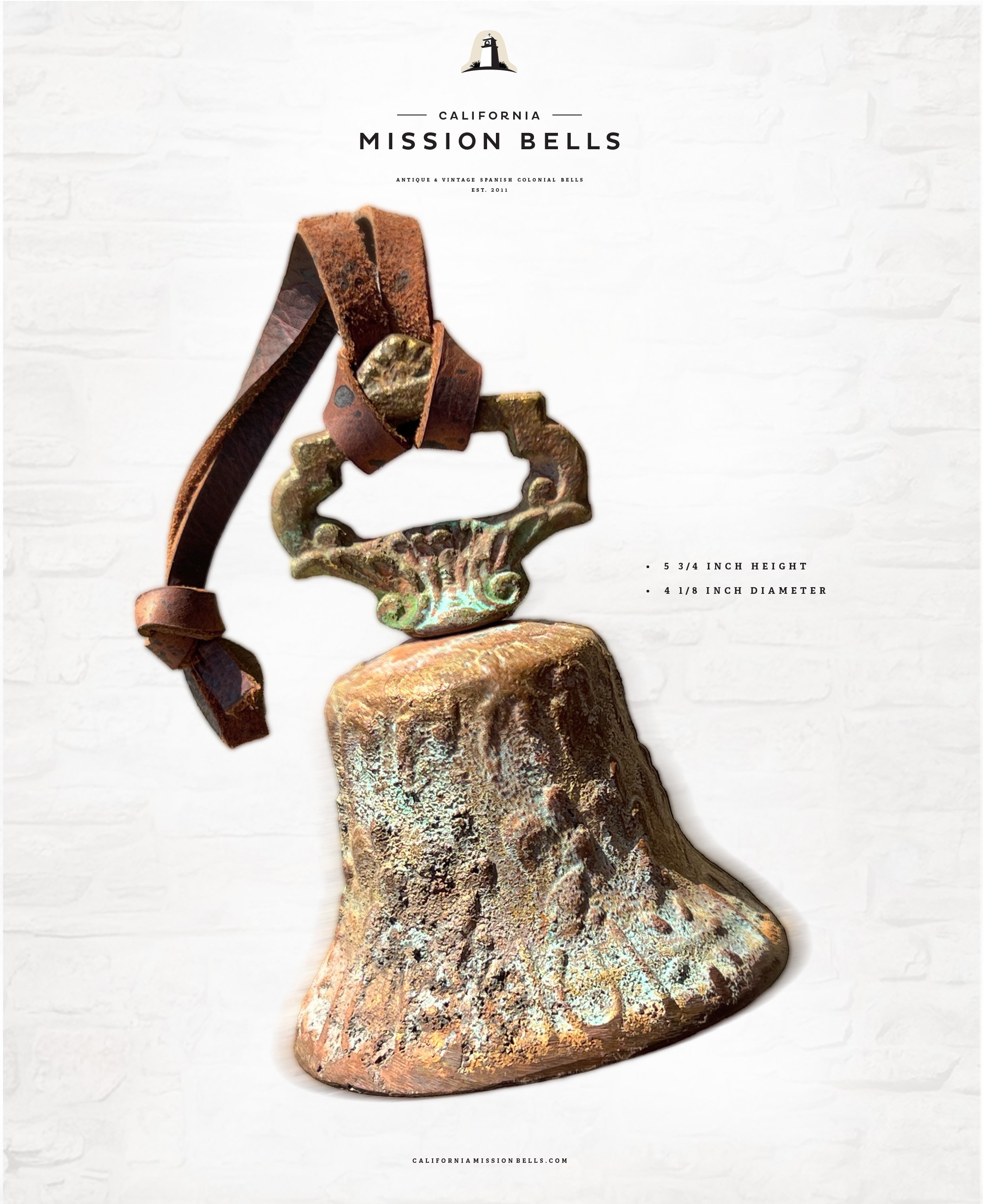 El Camino Real mission bells for sale. Used mission bells for sale.