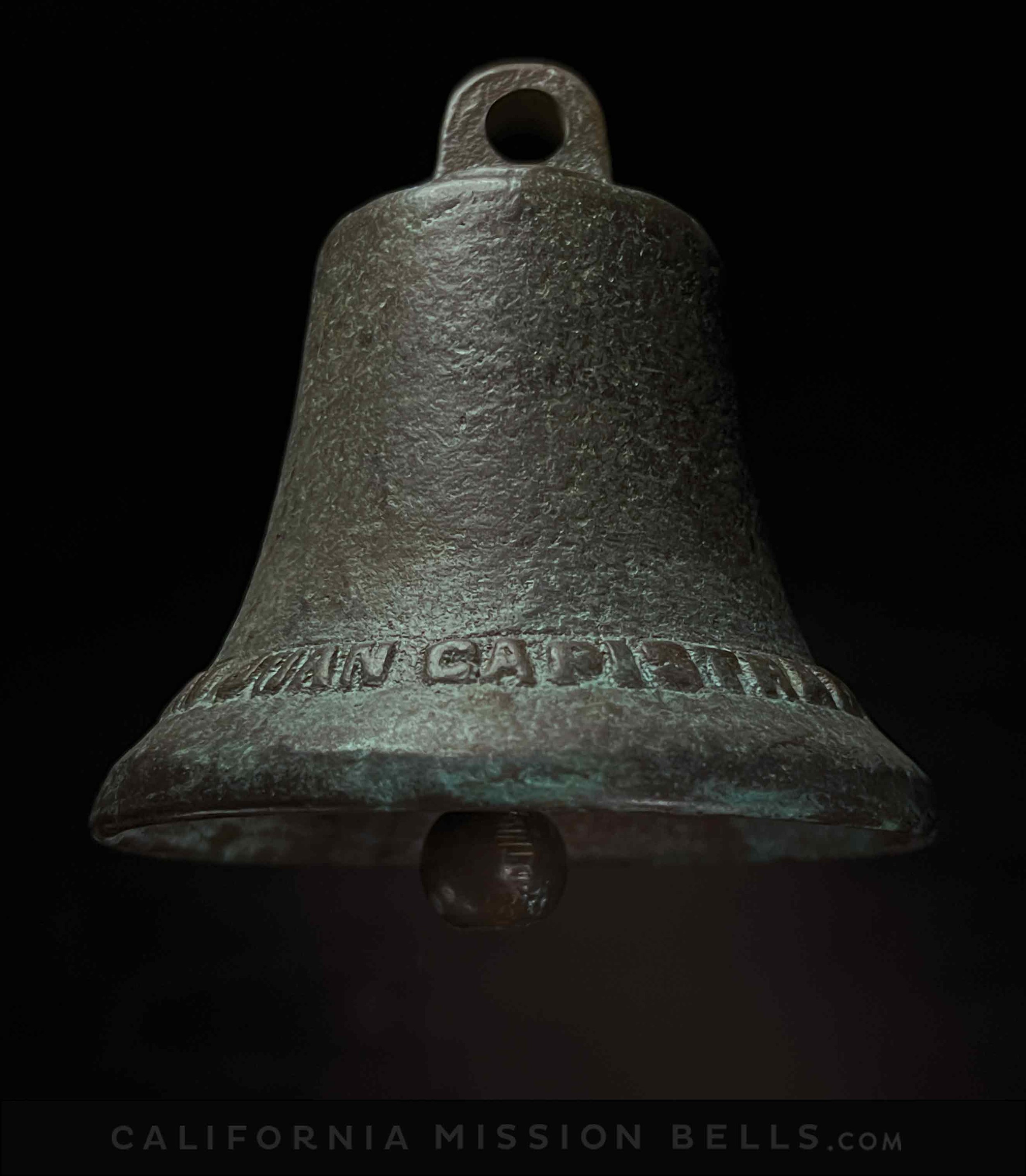 El Camino Real mission bells for sale. Used mission San Juan Capistrano bells for sale.