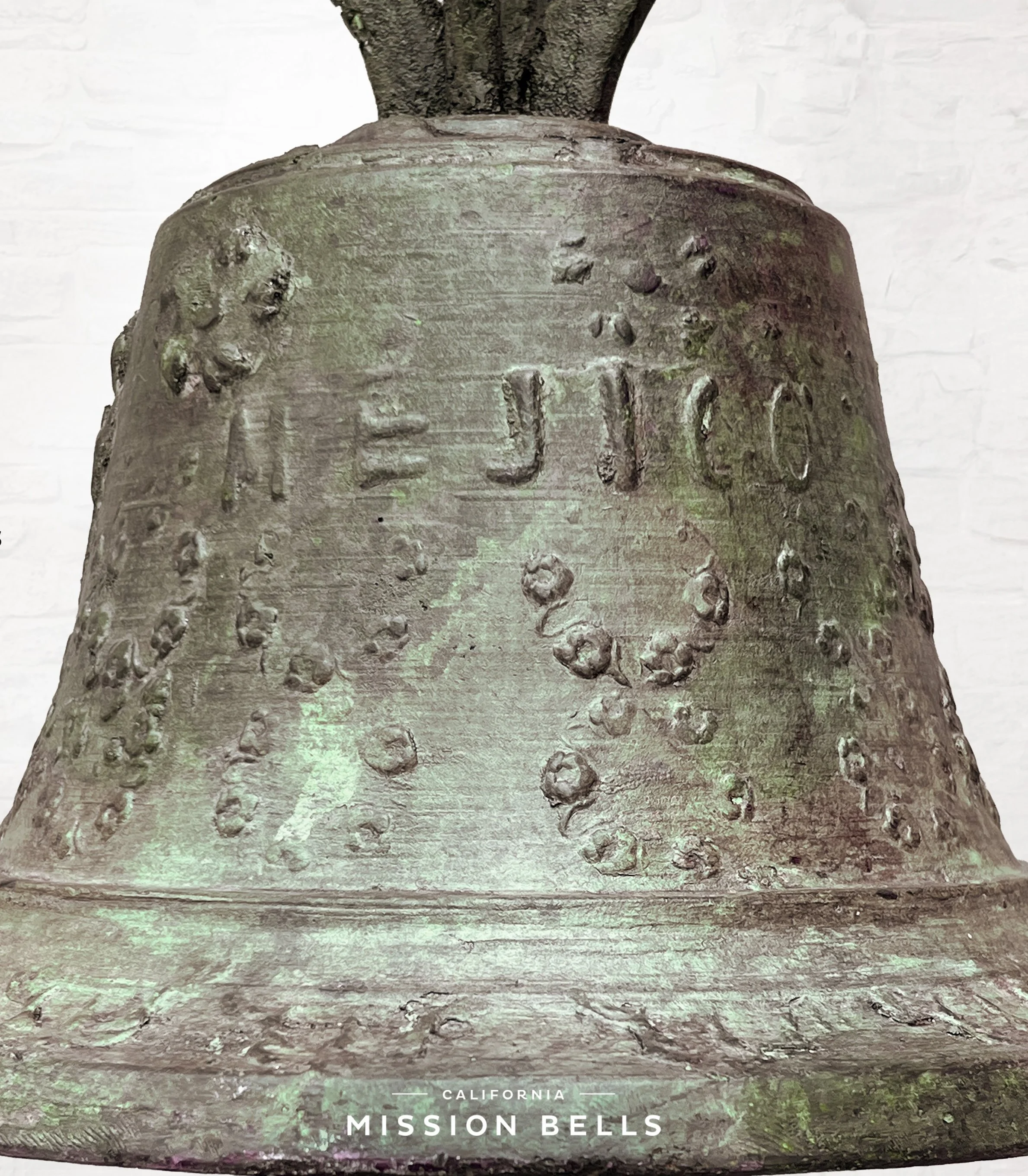 El Camino Real mission bells for sale. Used mission bells for sale. Shop Spanish mission bells for sale. Old bells for your Spanish Colonial or Spanish Revival decor or Riverside raincross.