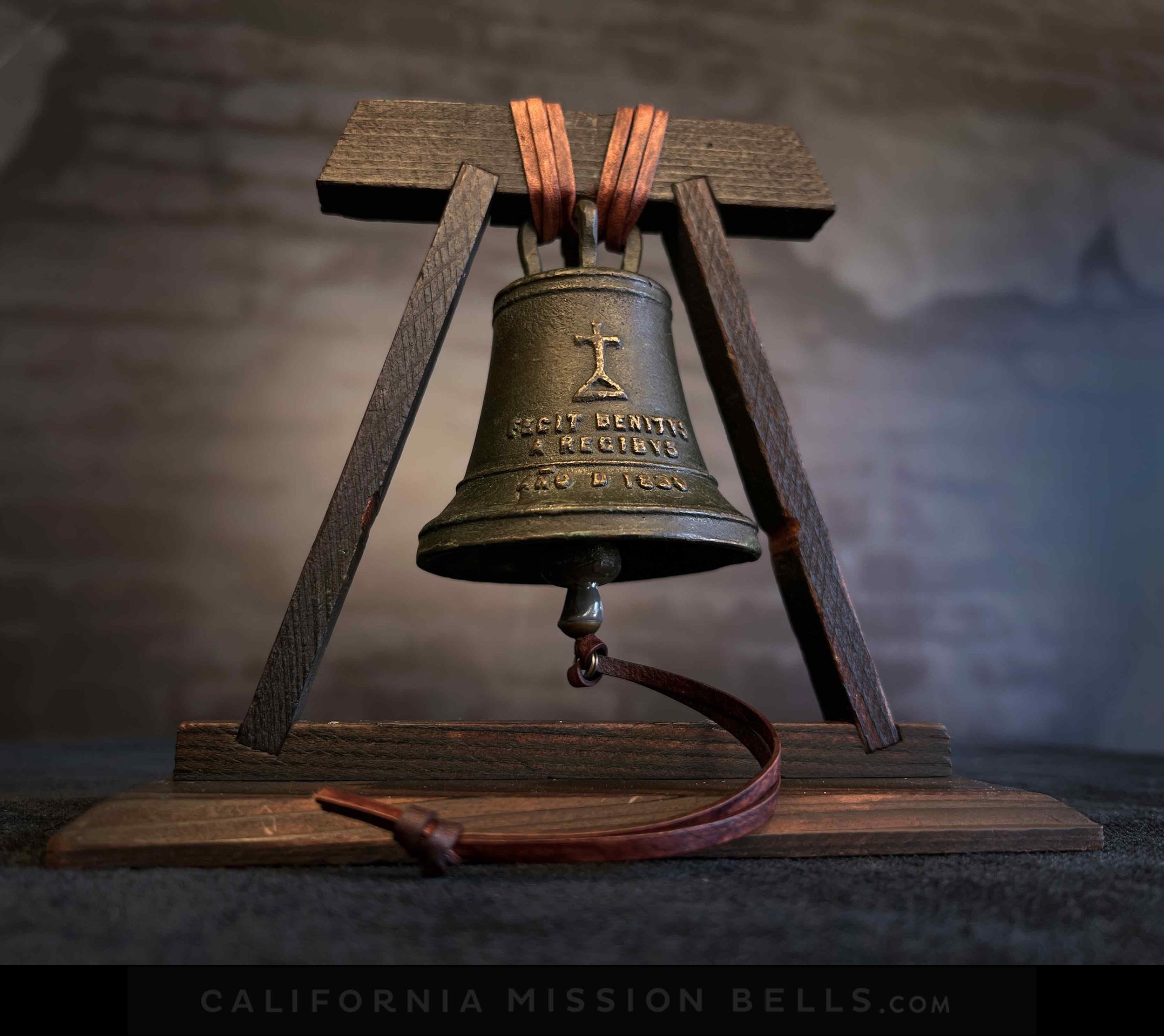 Mission San Gabriel Bell, Forbes Display 3b.jpg
