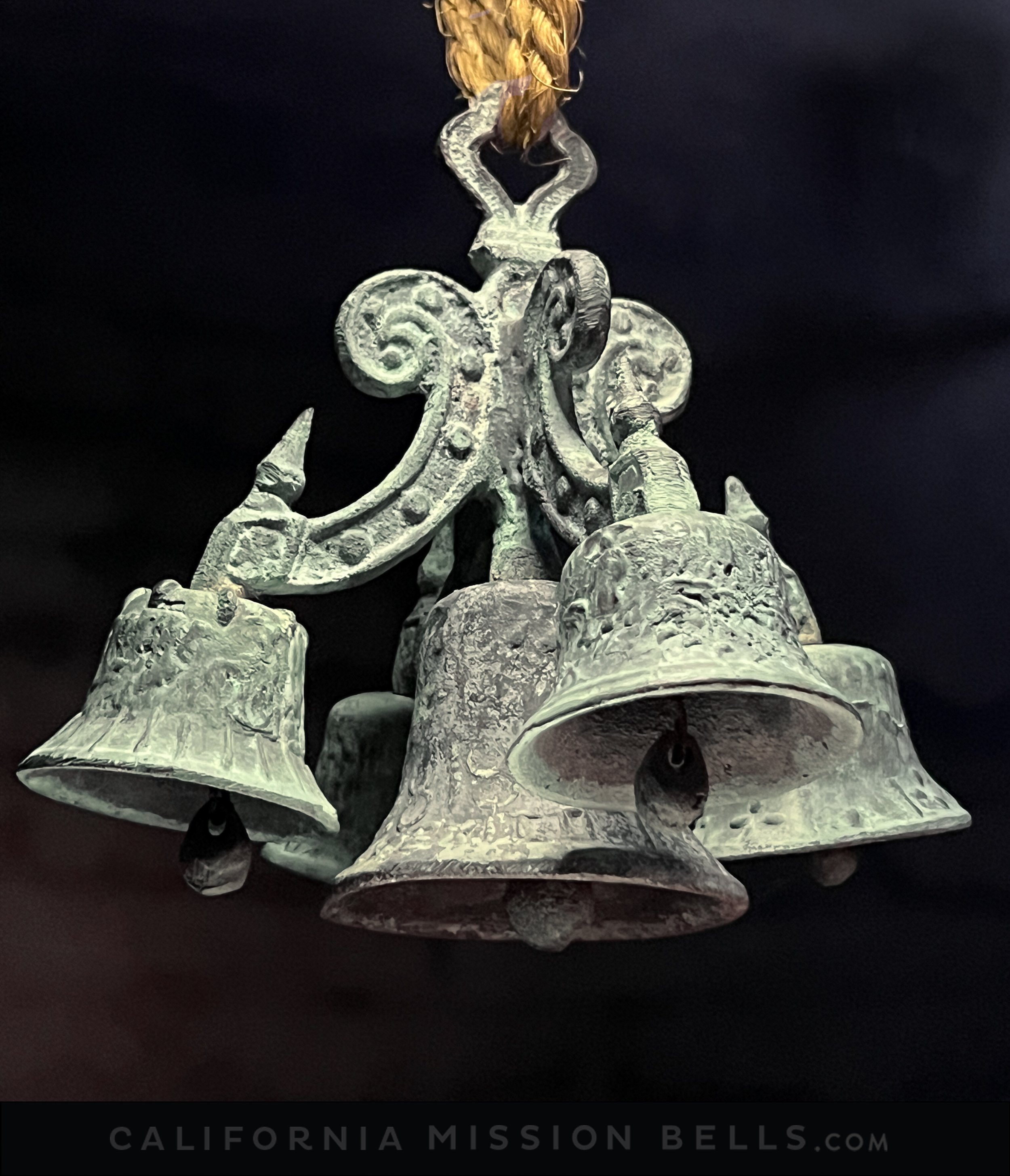 El Camino Real mission bells for sale. Used mission bells for sale.