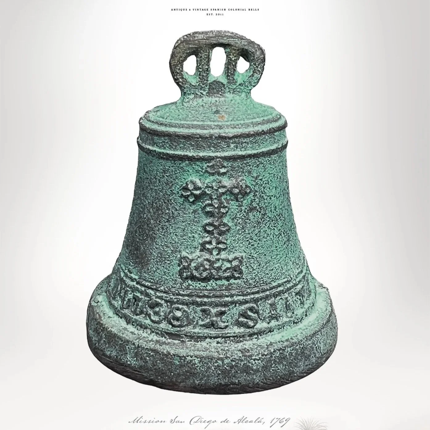 Antique Mission Basilica San Diego de Alcalá Bell