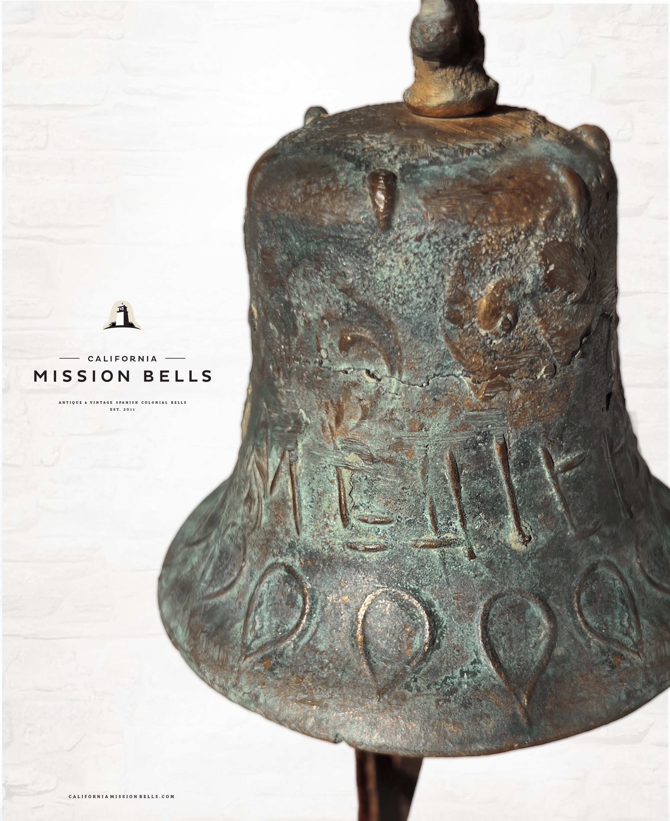 El Camino Real mission bells for sale. Used mission bells for sale.