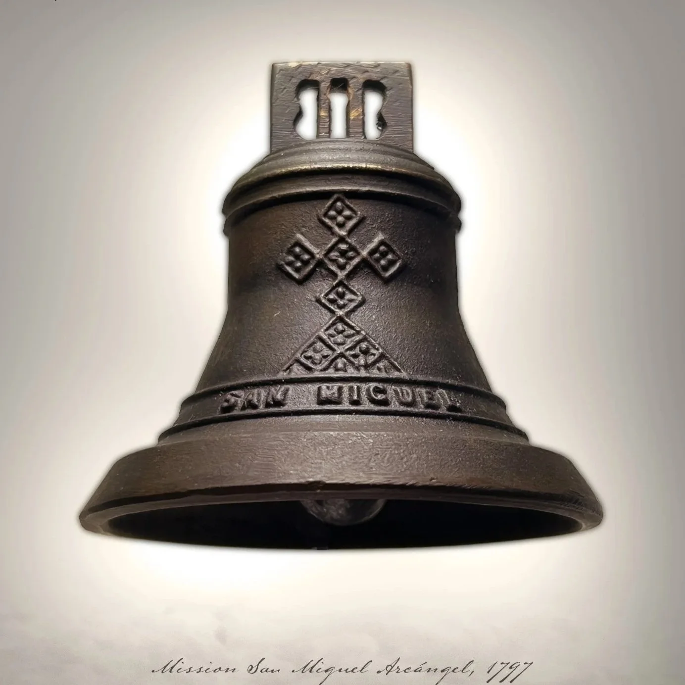 Antique Mission San Miguel Arcángel Bell
