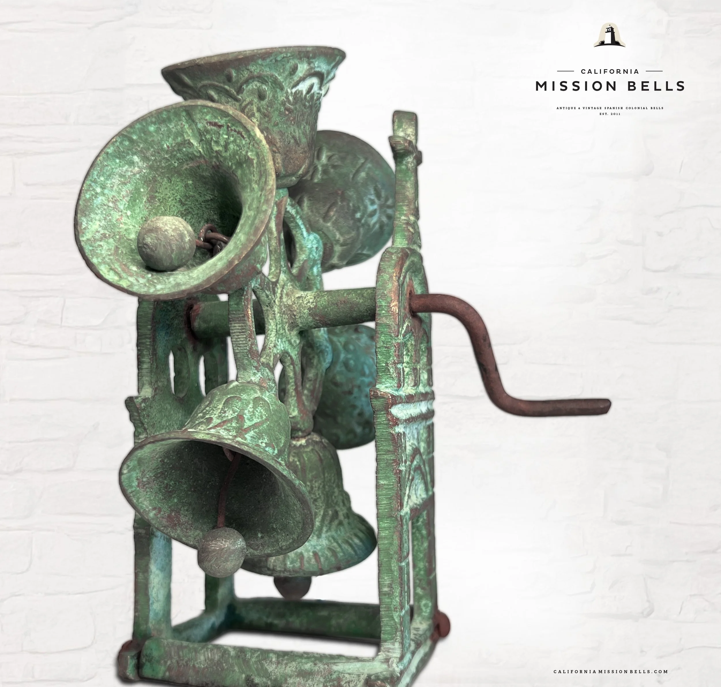 El Camino Real mission bells for sale. Used mission bells for sale.