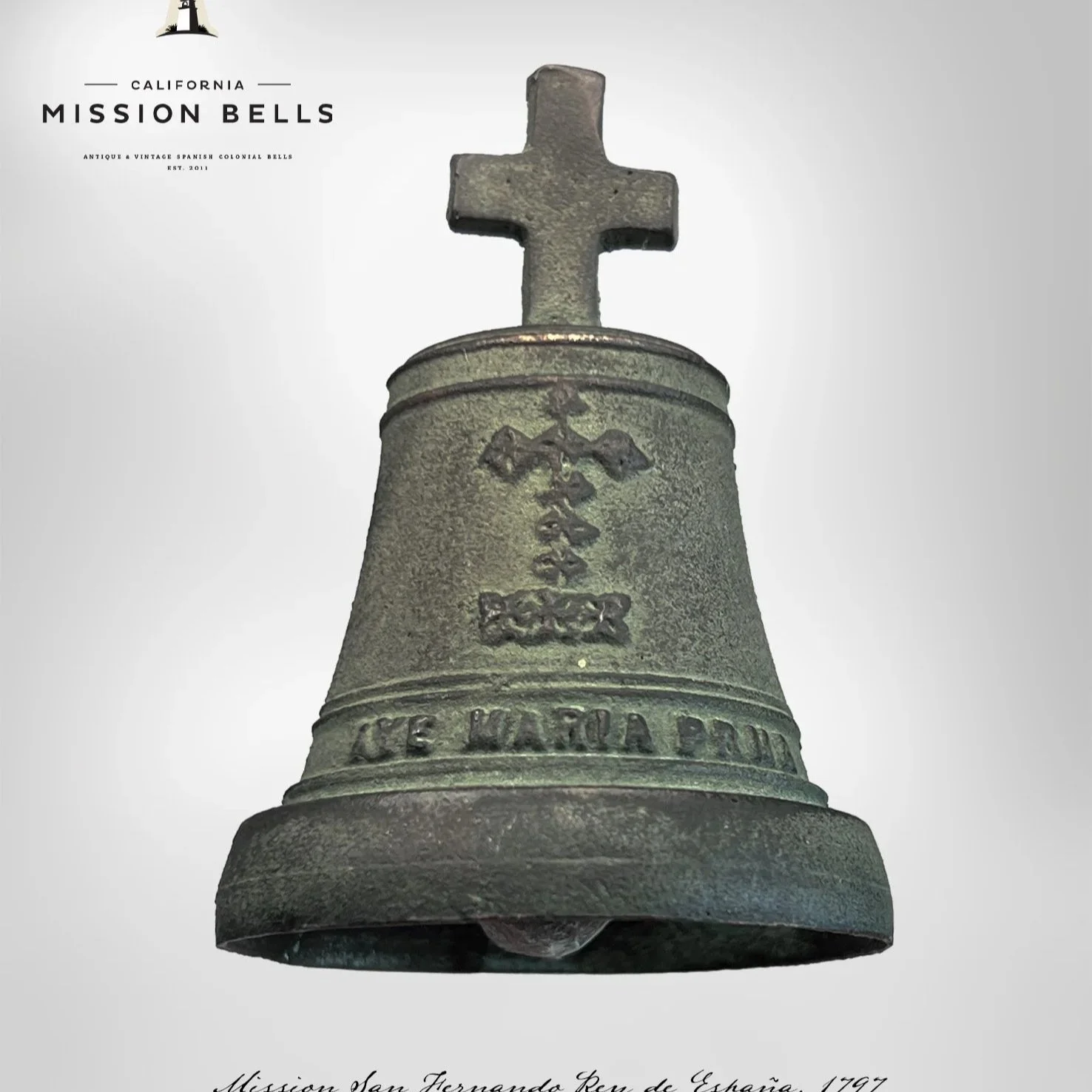 Antique Mission San Fernando Bell