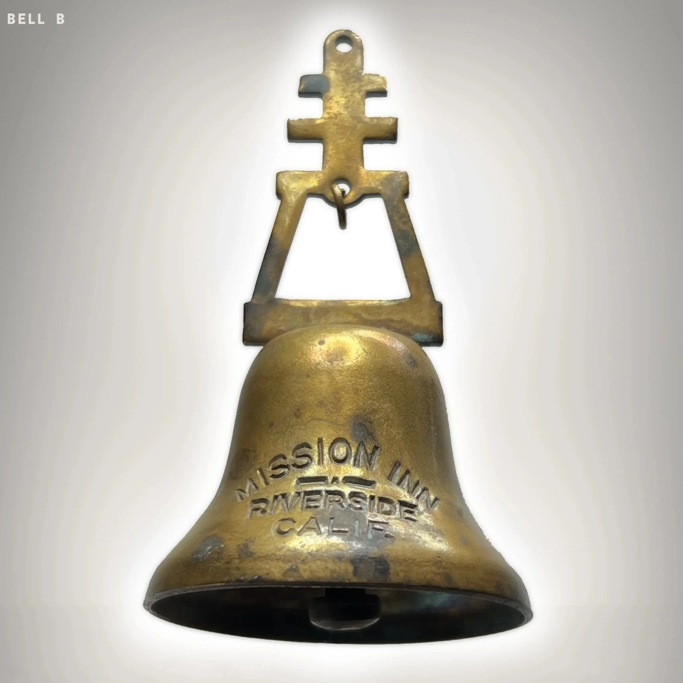 Vintage Mission Inn Raincross Souvenir Bell