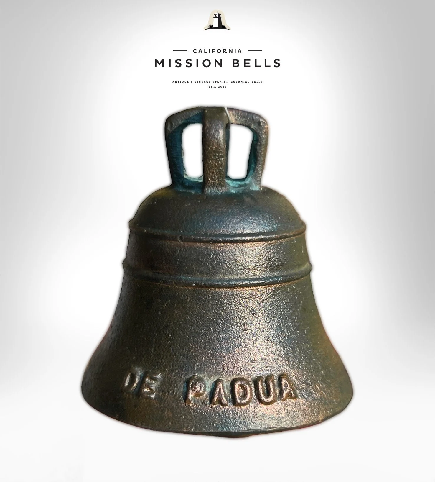 Antique Mission Bell, San Antonio de Padua, Forbes