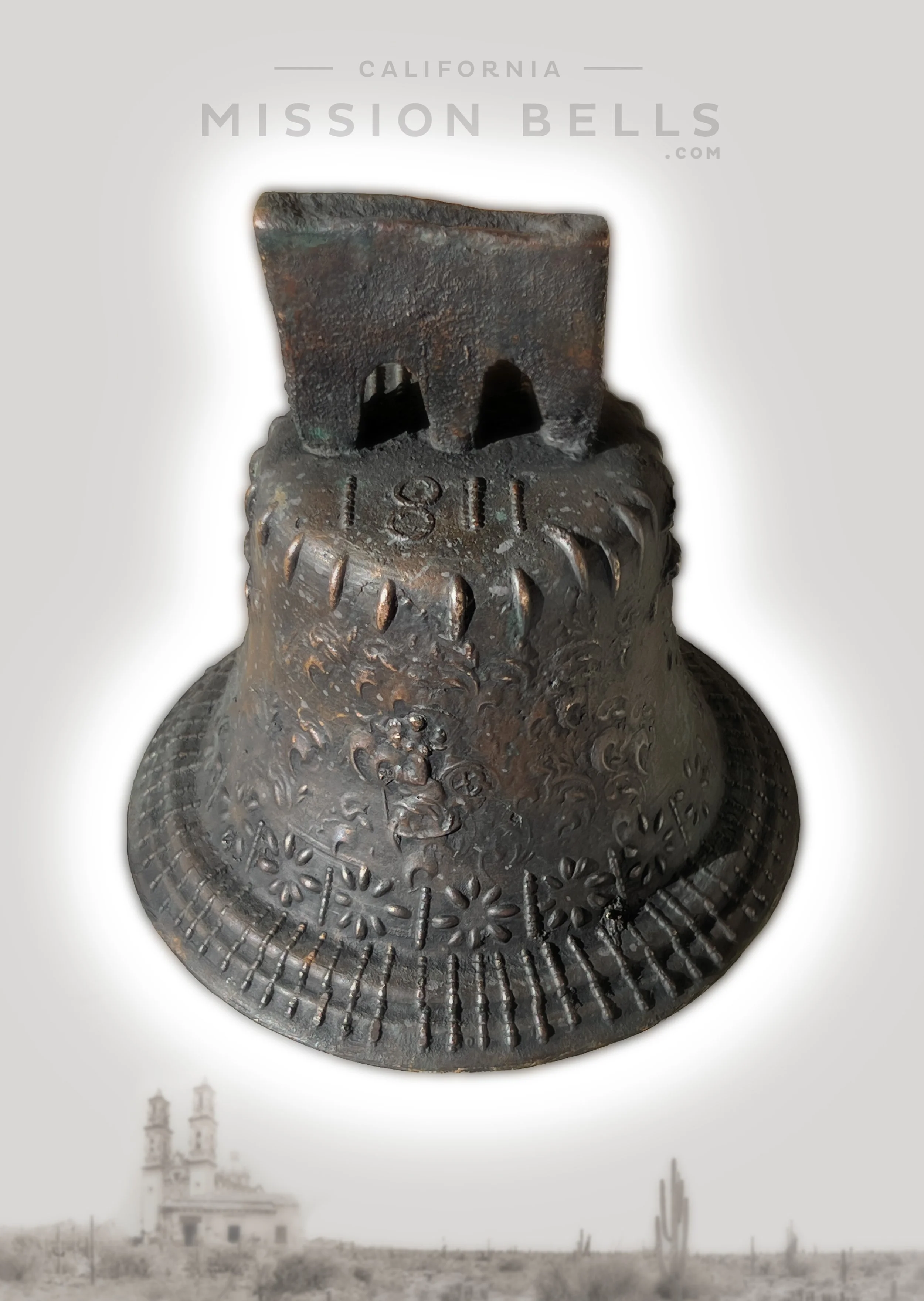 El Camino Real mission bells for sale. Used mission bells for sale.