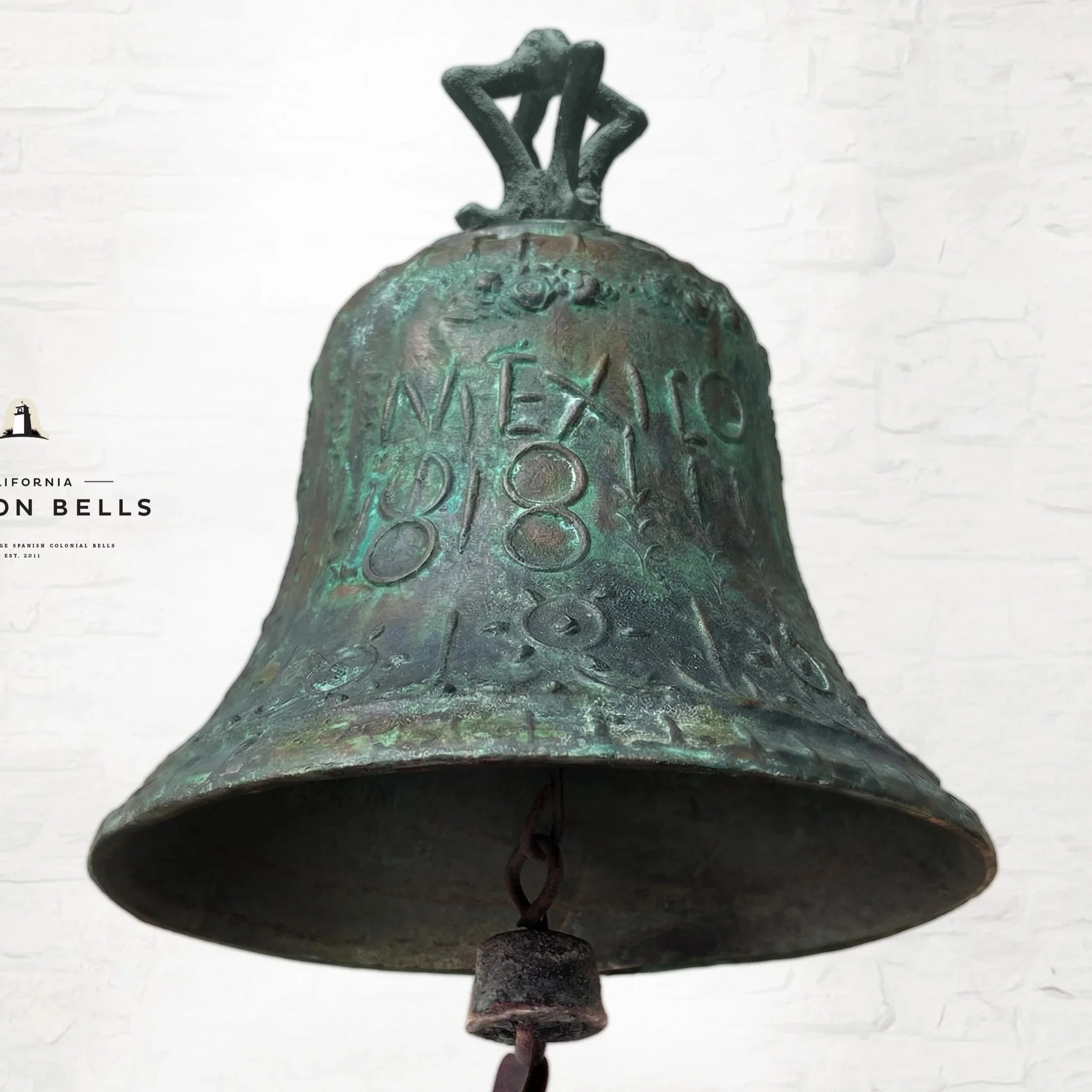15 INCH 1818 MISSION STYLE BELL