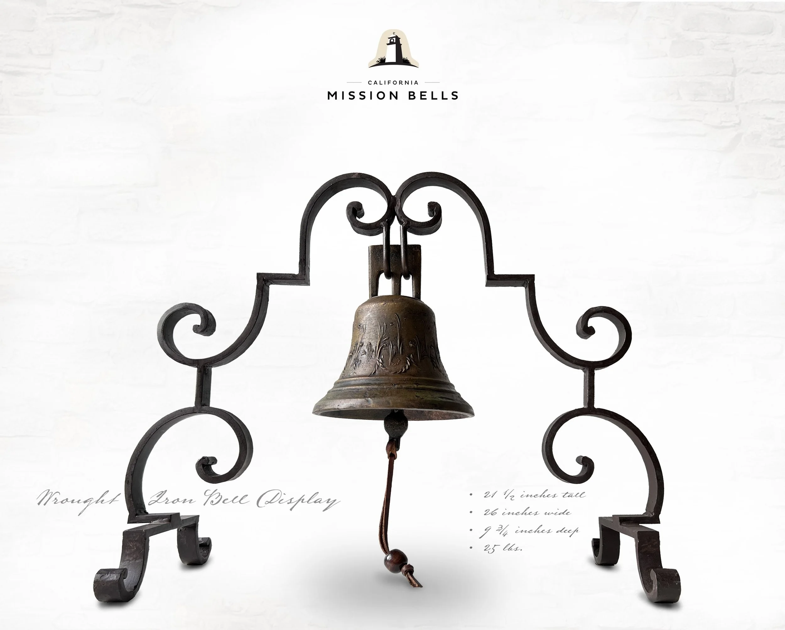 El Camino Real mission bells for sale. Used mission bells for sale.