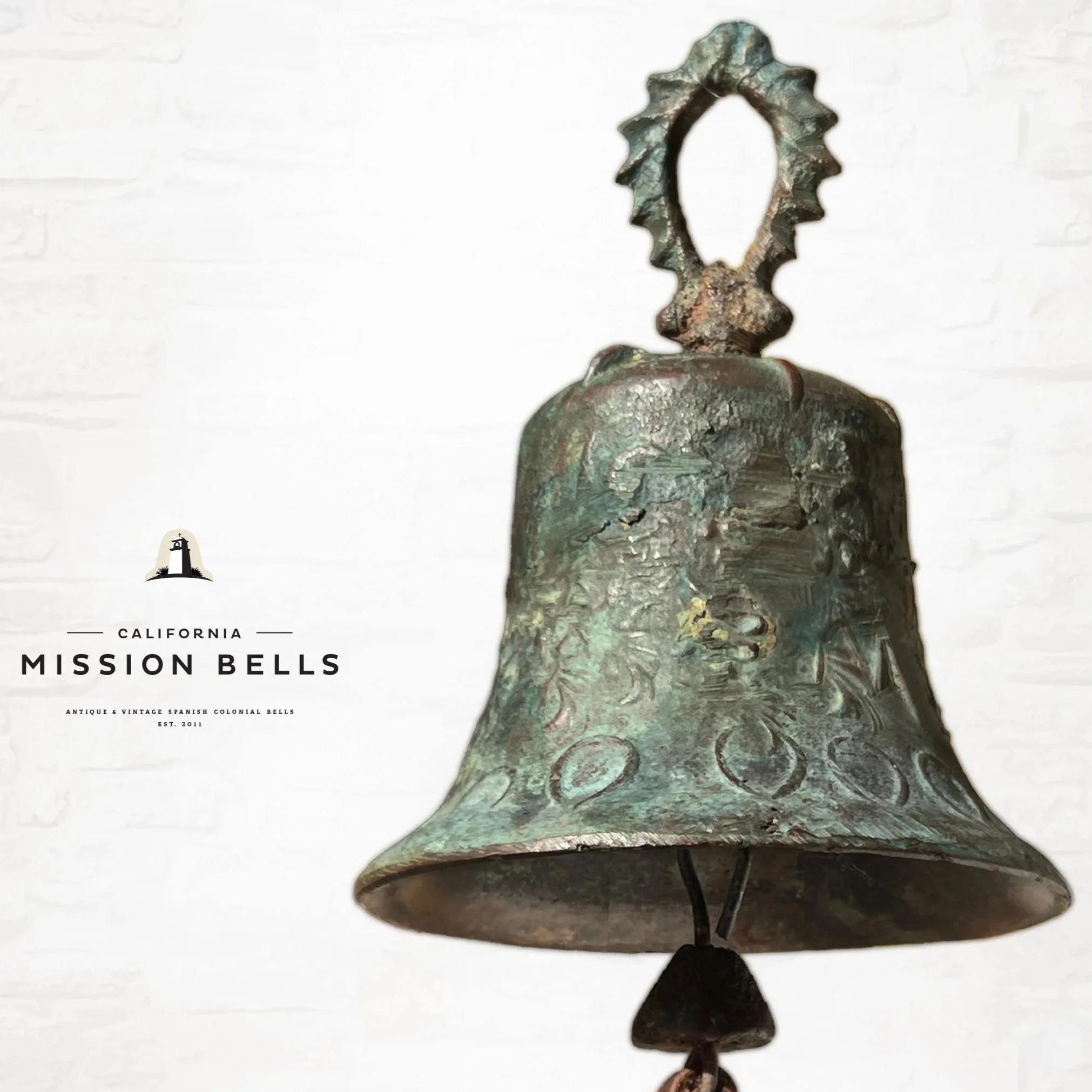 Large 1811 Mejico Mission Handbell