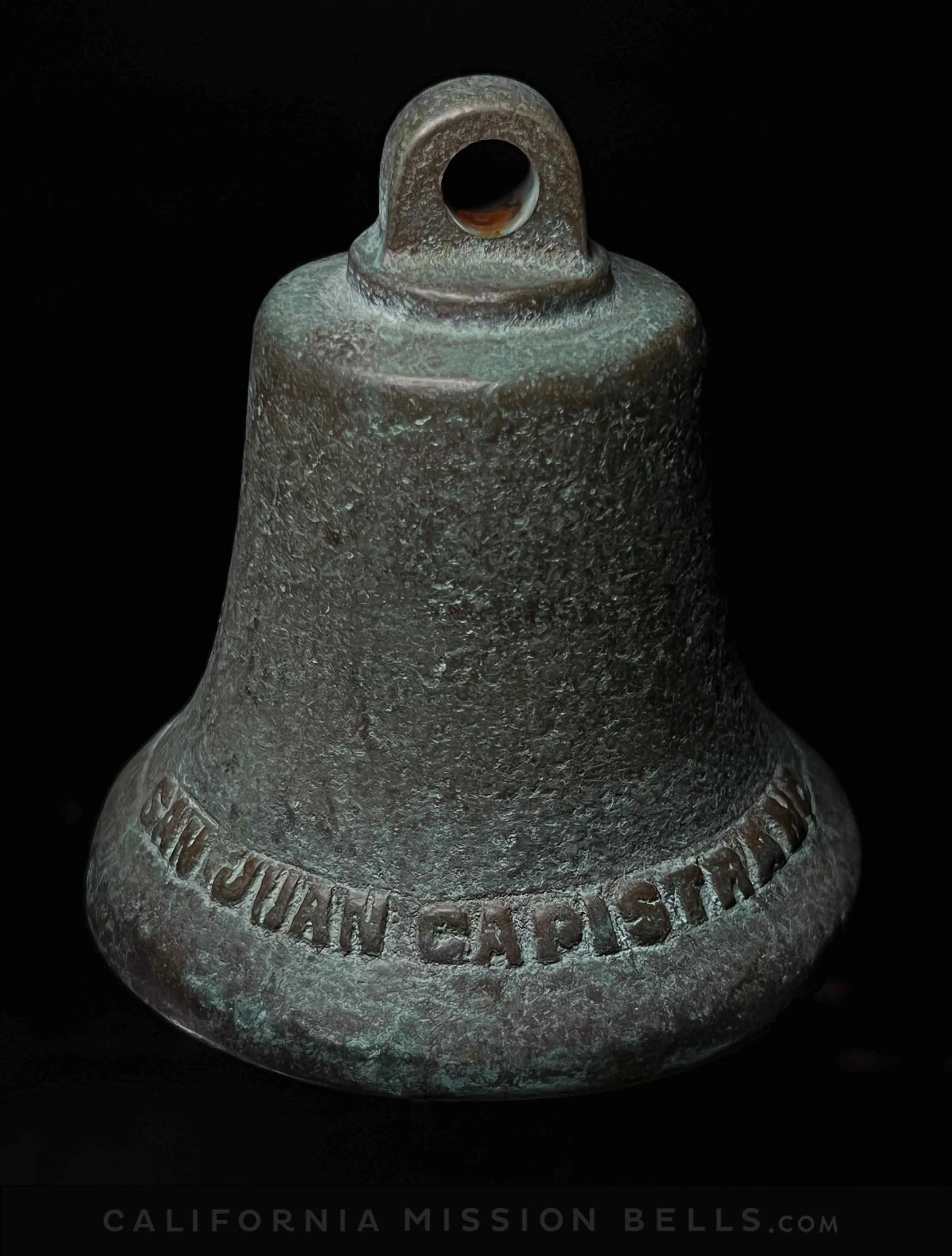El Camino Real mission bells for sale. Used mission San Juan Capistrano bells for sale.