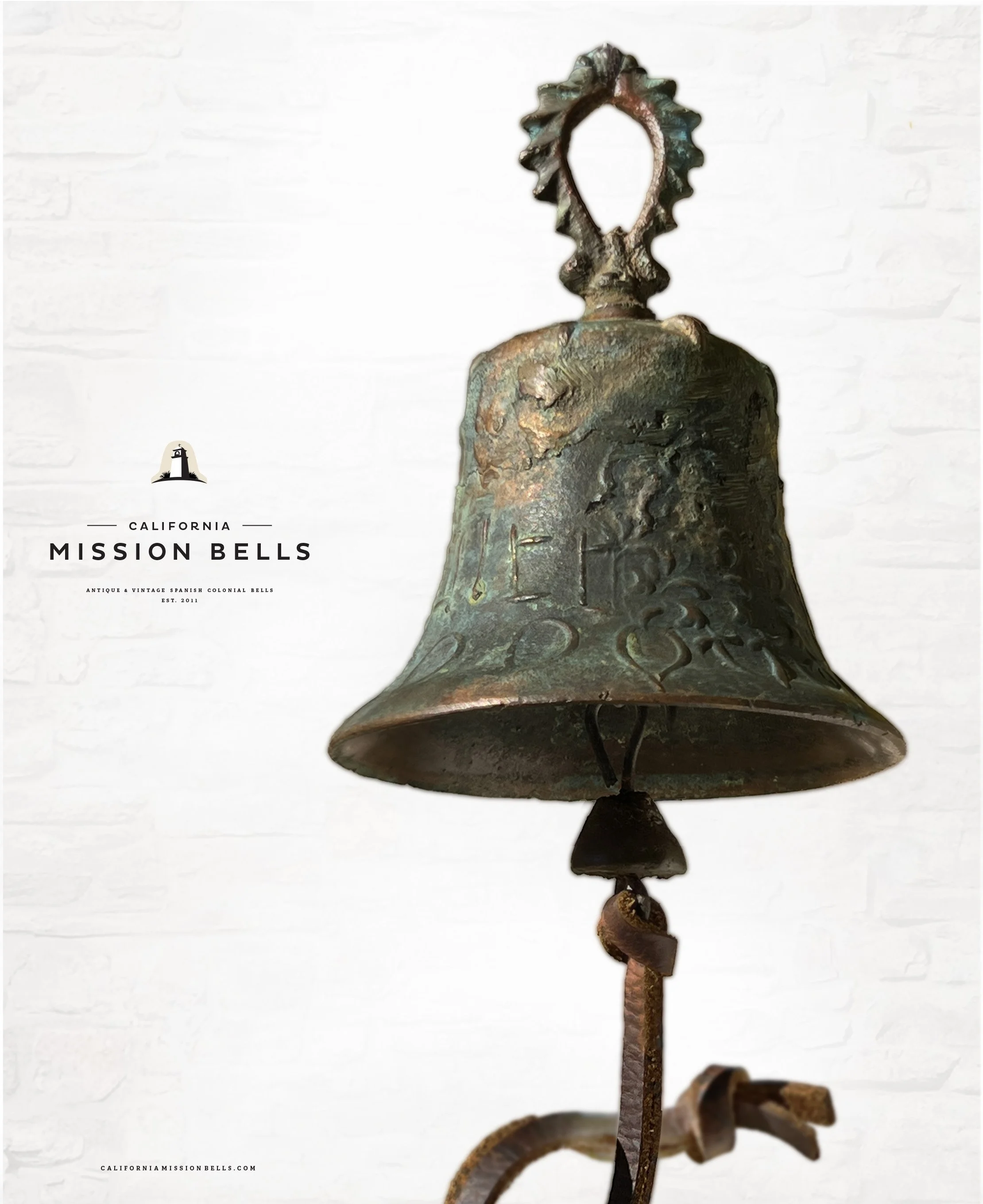 El Camino Real mission bells for sale. Used mission bells for sale.