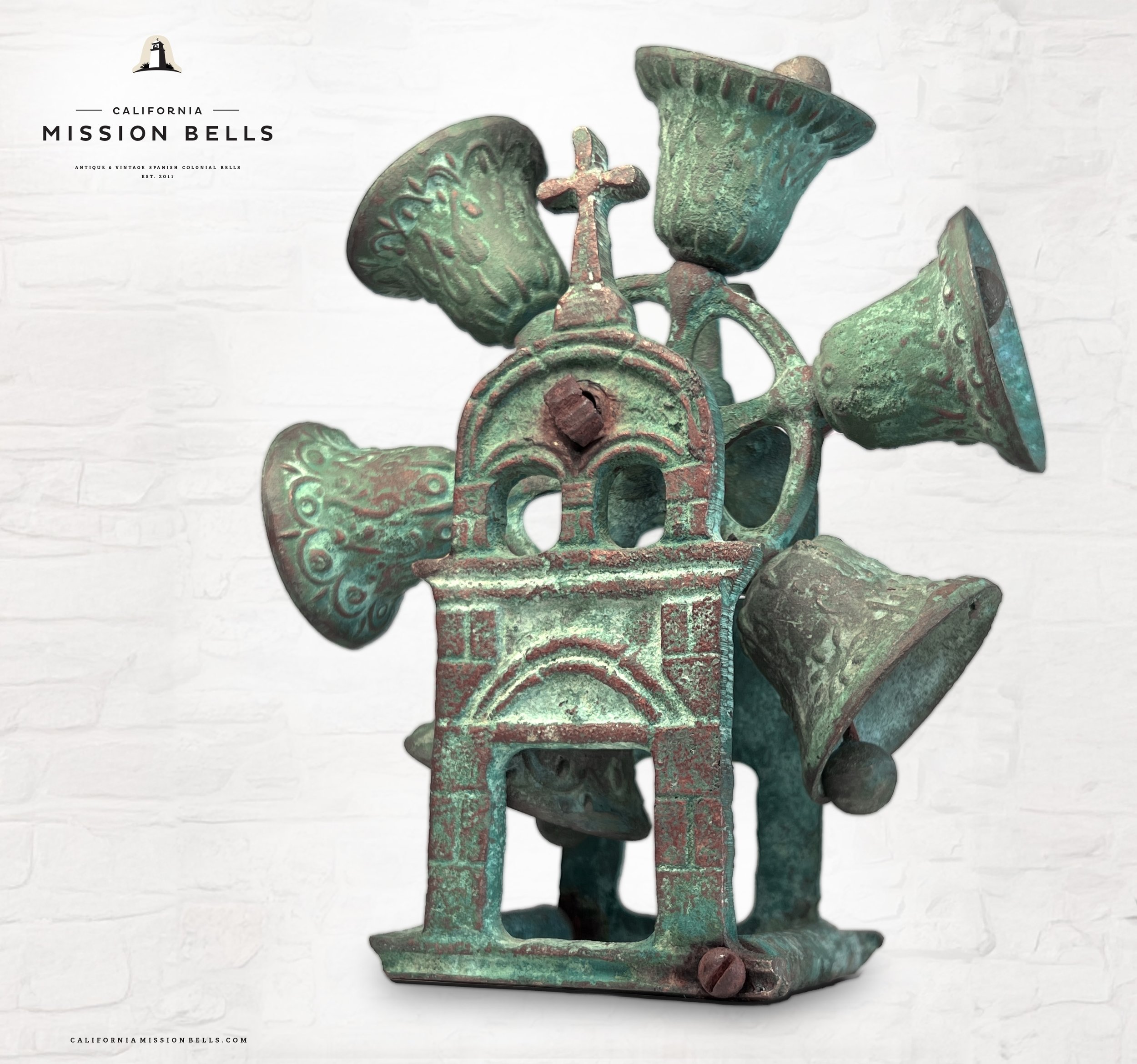 El Camino Real mission bells for sale. Used mission bells for sale.