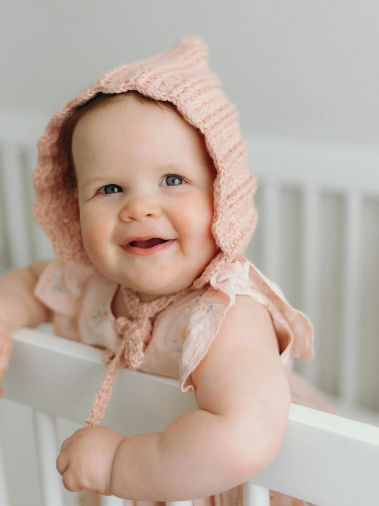 Our silly, spunky lil lady is a year old 🤍💕 she is so loved and adored. Enjoy a few of her signature faces 🥲