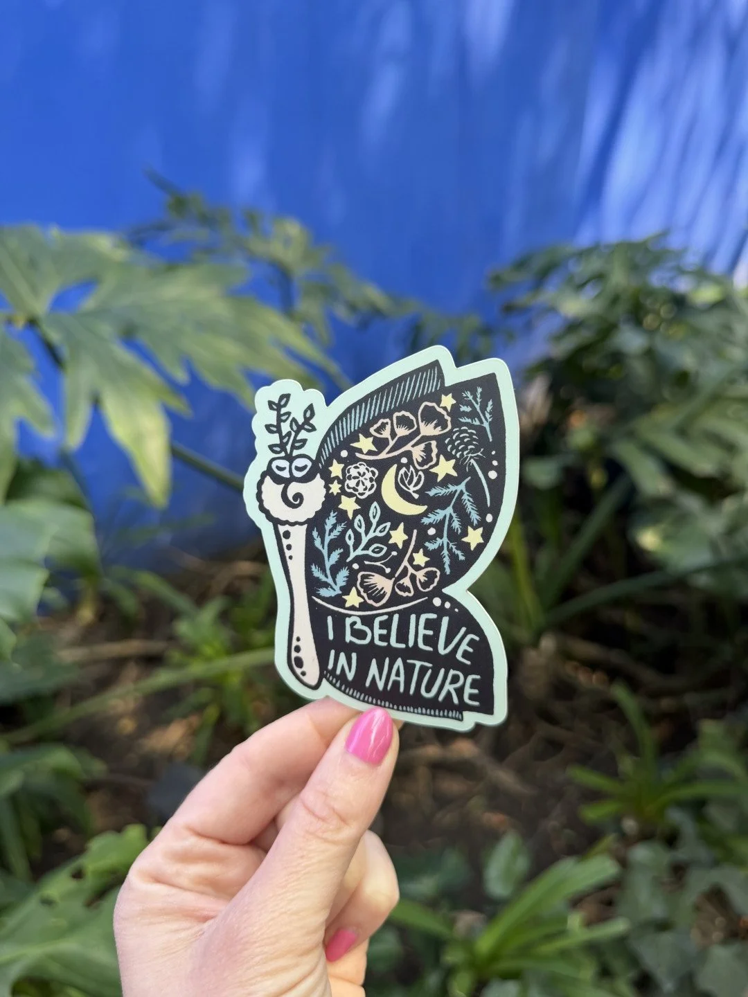 hippie boho nature sticker_002.jpg