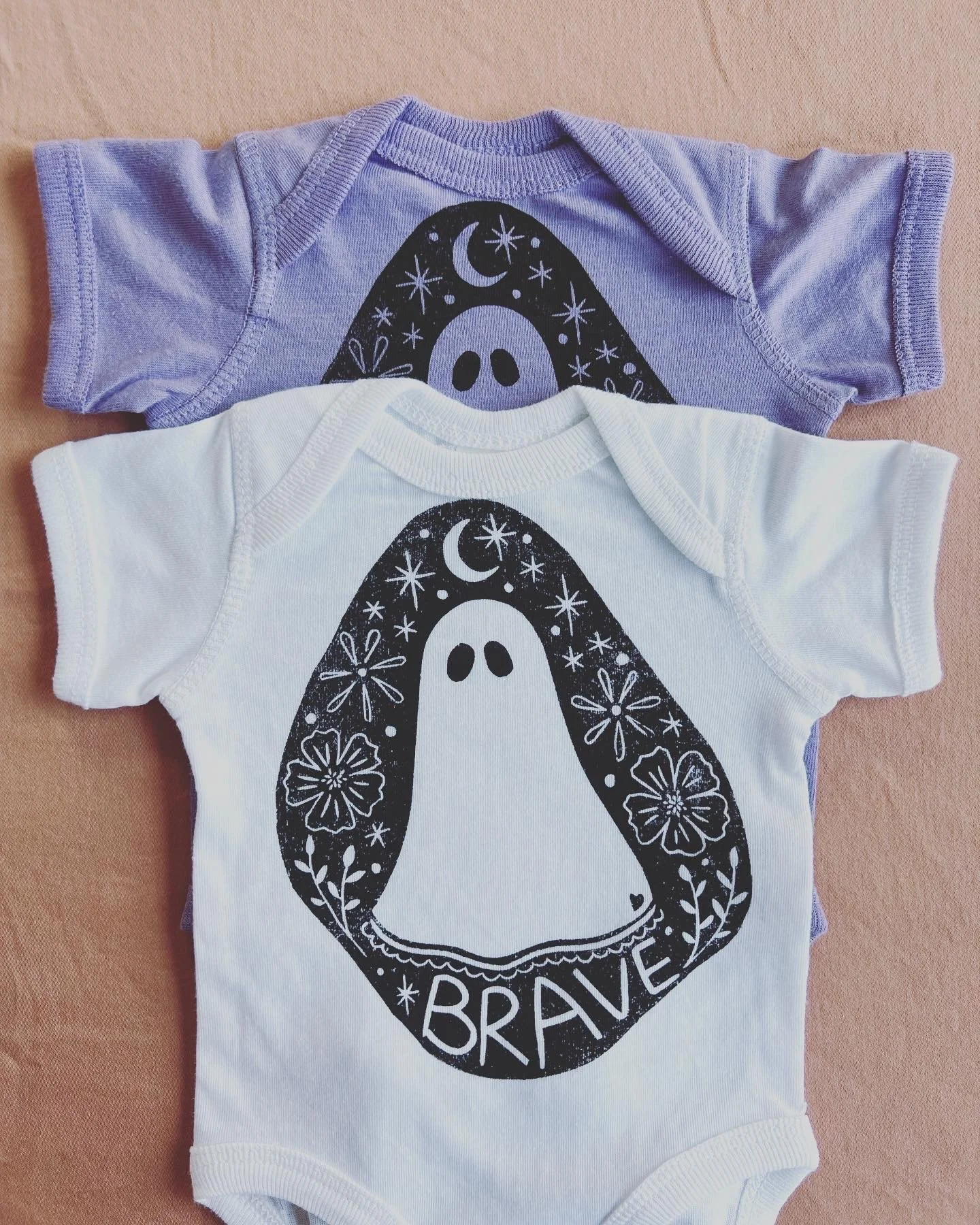 boho ghost onesie