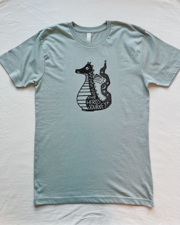Dragon Hero's Journey Unisex Adult Tee Shirt _002.jpg