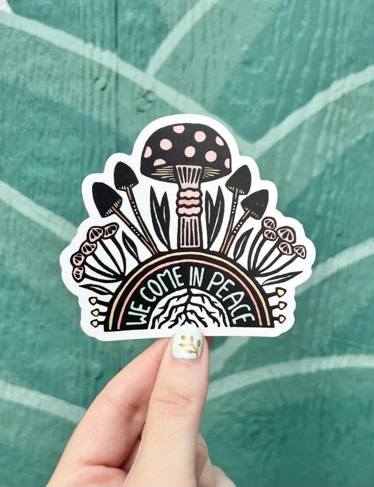 Woodland and mushrooms stickers _002.jpg