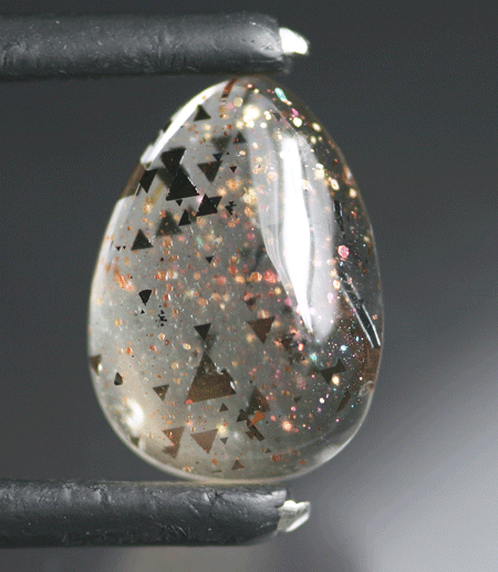 3.46 ct. Australian Rainbow Lattice Moonstone