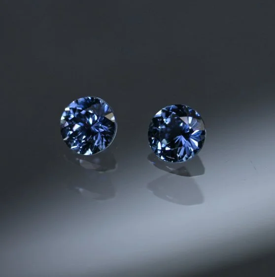 0.23 ct. Yogo Gulch Sapphire Matched Pair