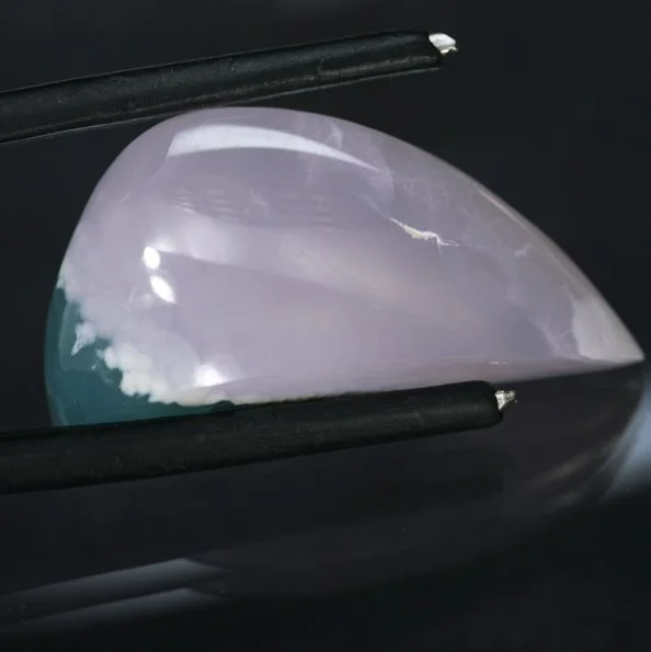 26.69 ct. Bi-Color Smithsonite Cabochon