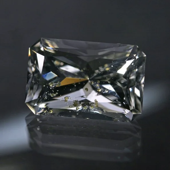 12.61 ct. Australian Quartz with Green Garnet
