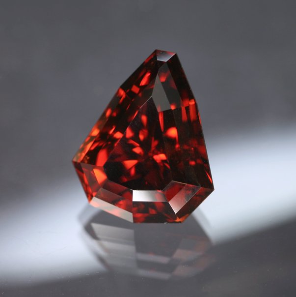 12.36 ct. Tanzanian Red Zircon