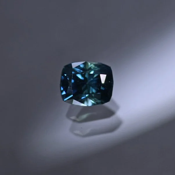 0.66 ct. Teal French Sapphire