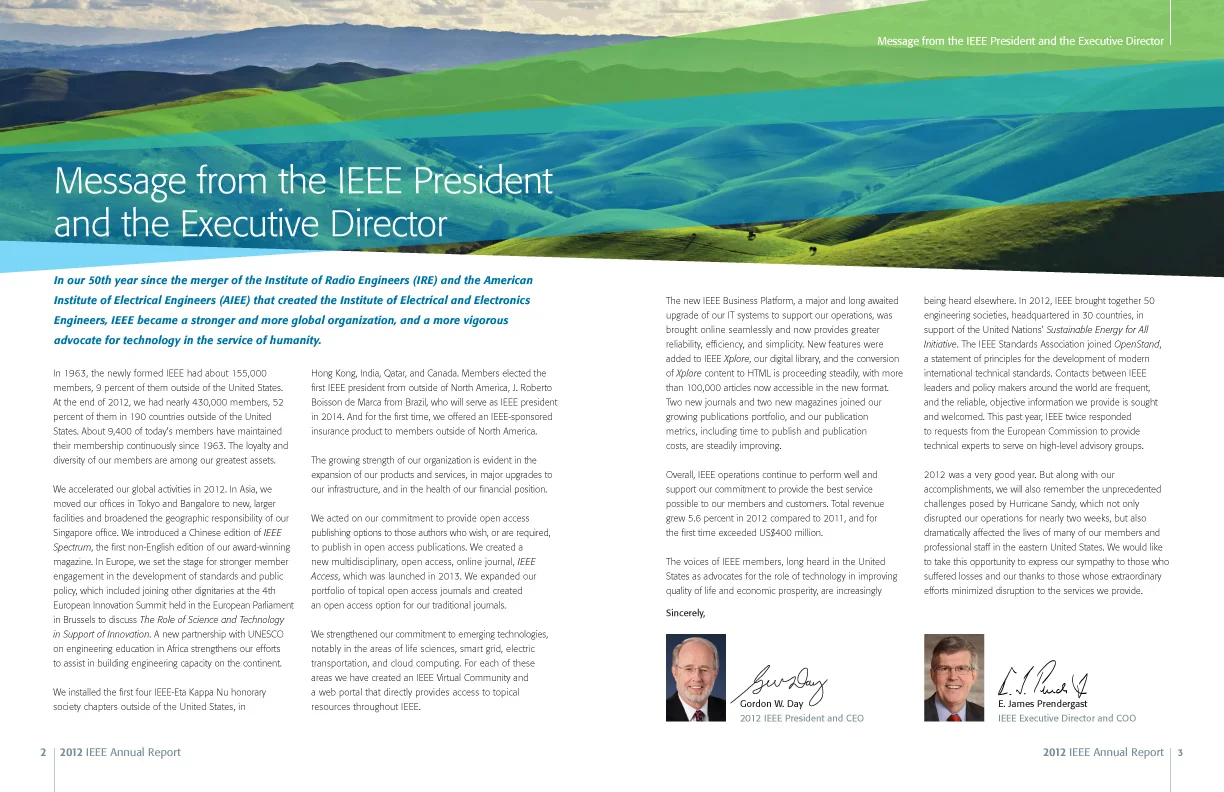 IEEE annual report
